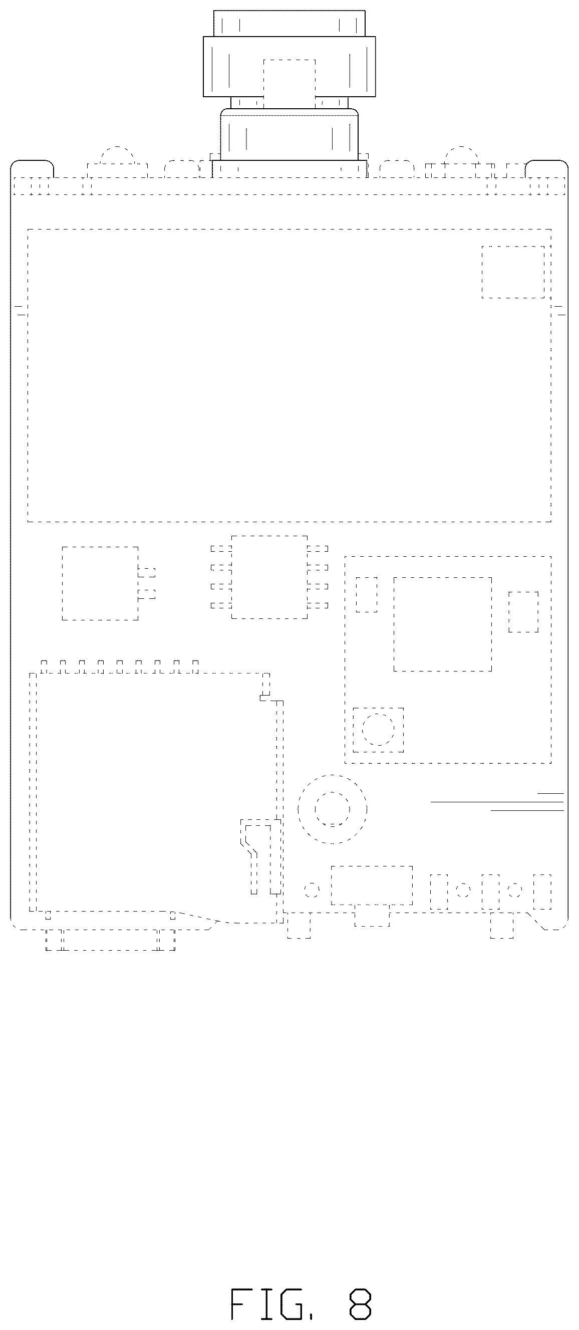 Patent USD1076838 Figure 8 – Camera circuit board
