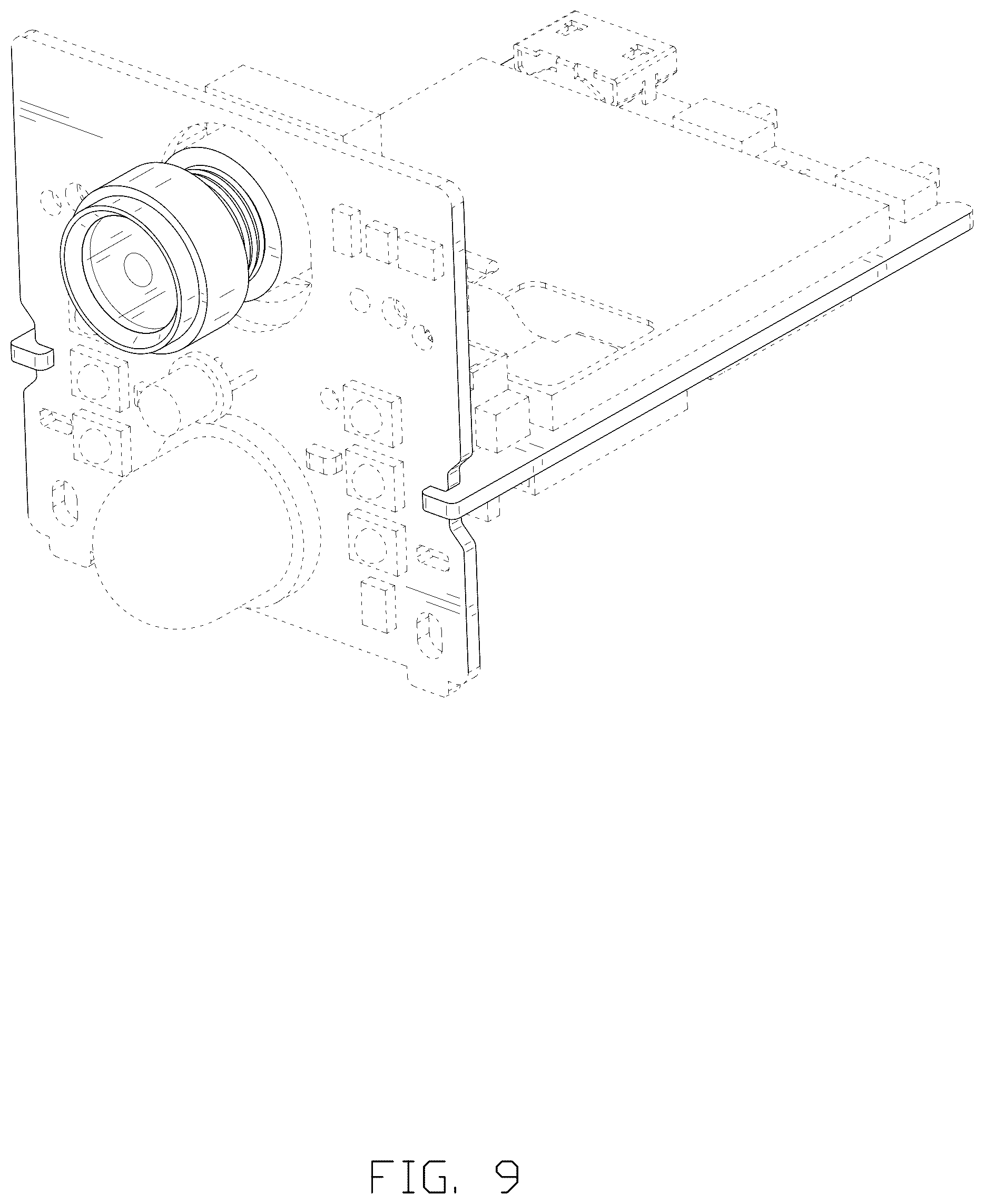 Patent USD1076838 Figure 9 – Camera circuit board