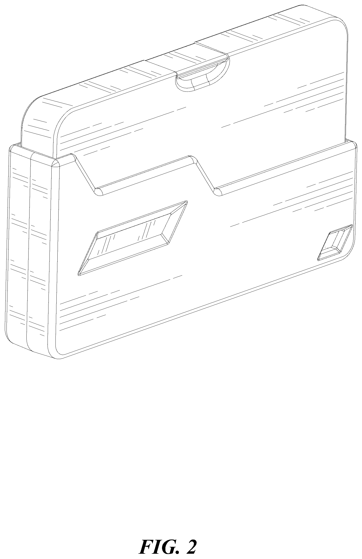 Patent USD1076839 Figure 2 – Plastic box assembly for electronic circuits