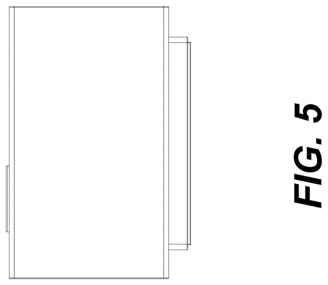 Patent USD1076840 Figure 5 – Electronic media device