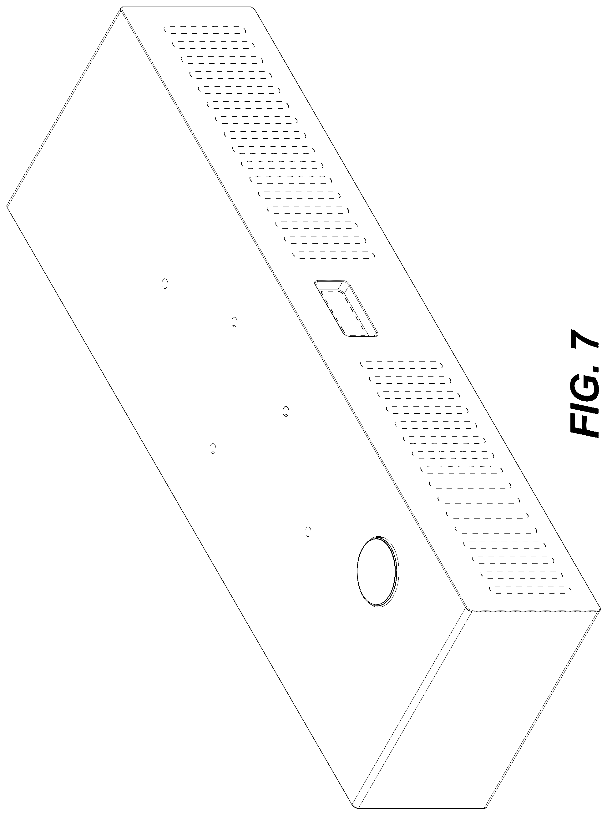 Patent USD1076840 Figure 7 – Electronic media device
