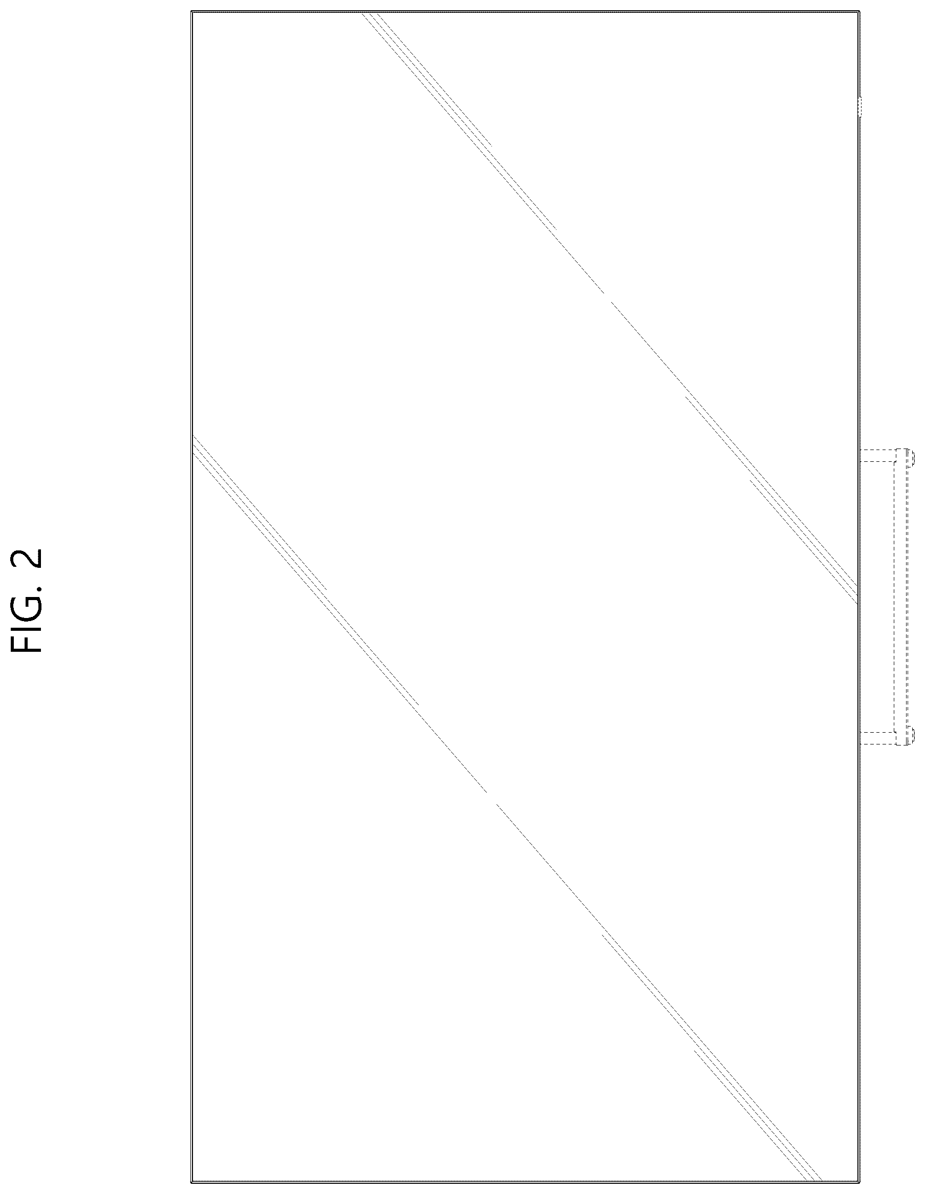 Patent USD1076842 Figure 2 – Television