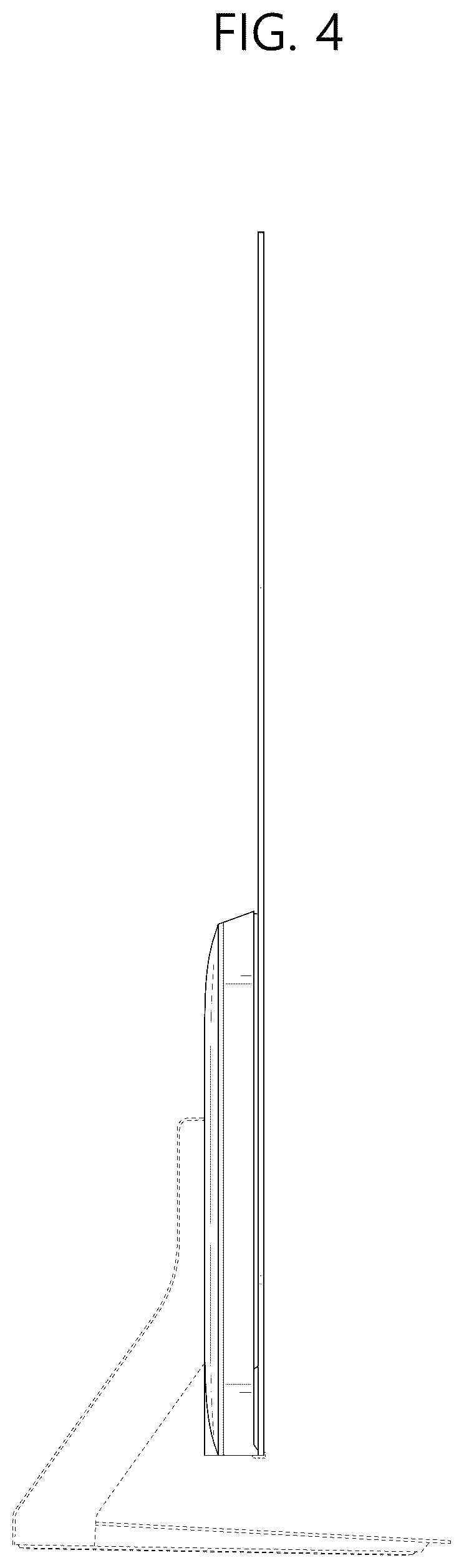 Patent USD1076842 Figure 4 – Television