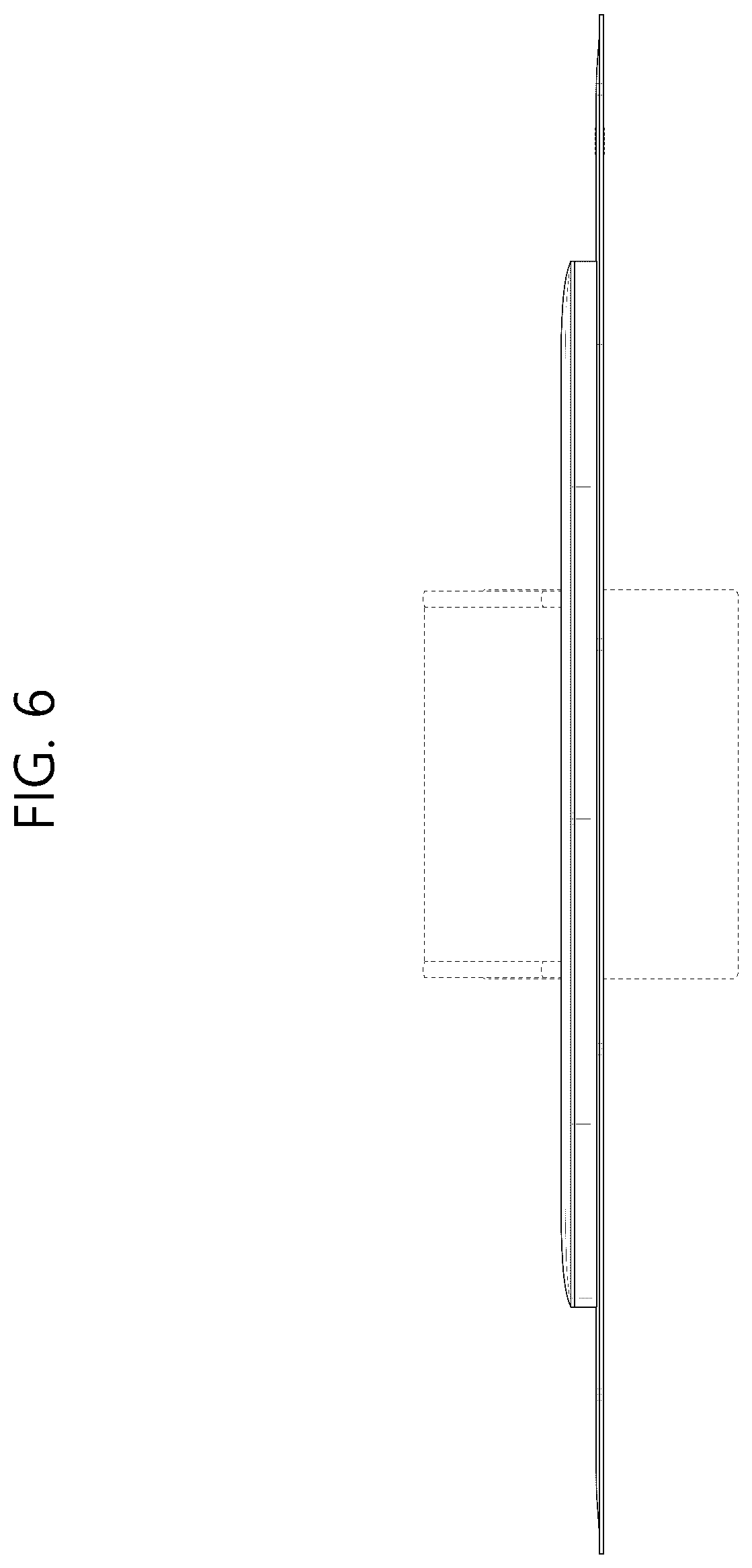 Patent USD1076842 Figure 6 – Television