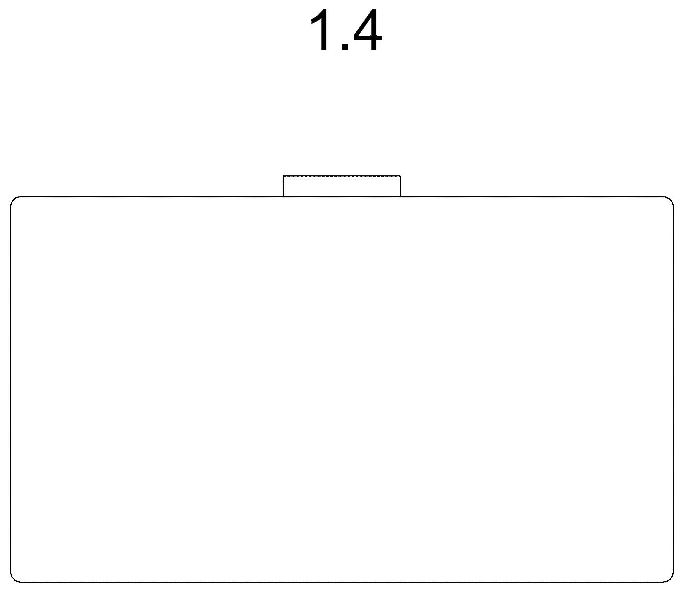 Patent USD1076844 Figure 4 – Television receiver