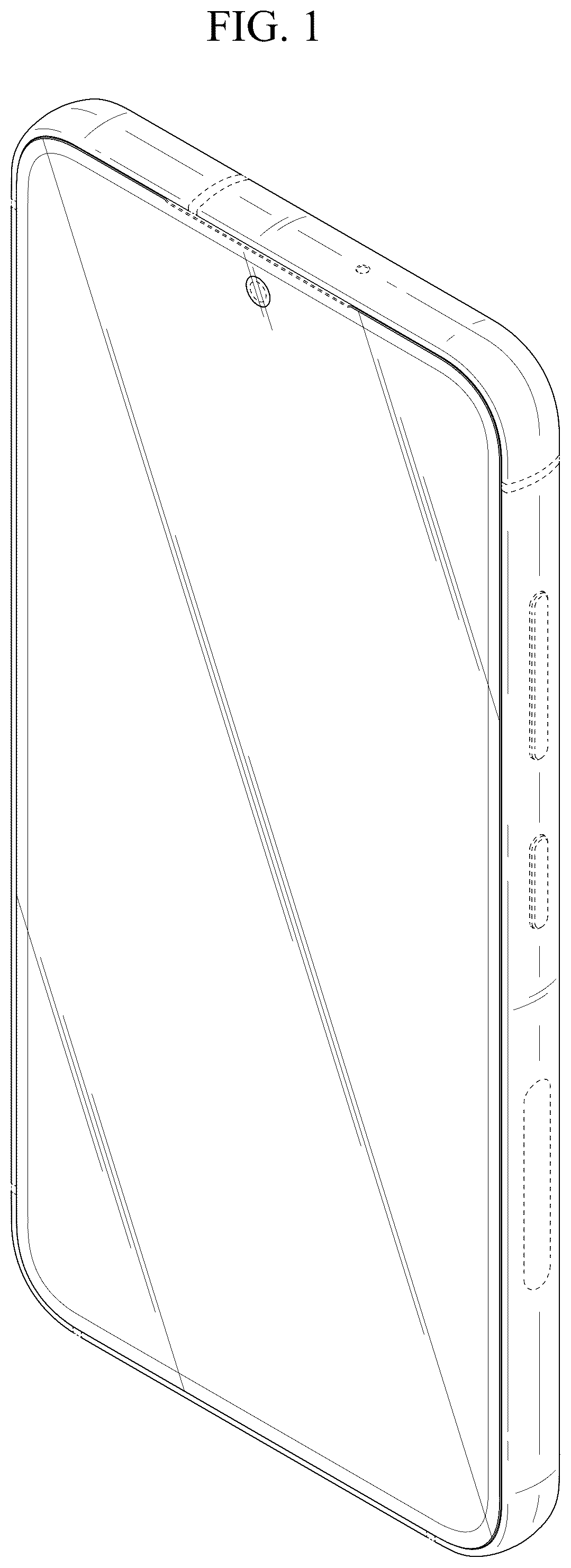 Patent USD1076848 — Electronic device — Figure 1