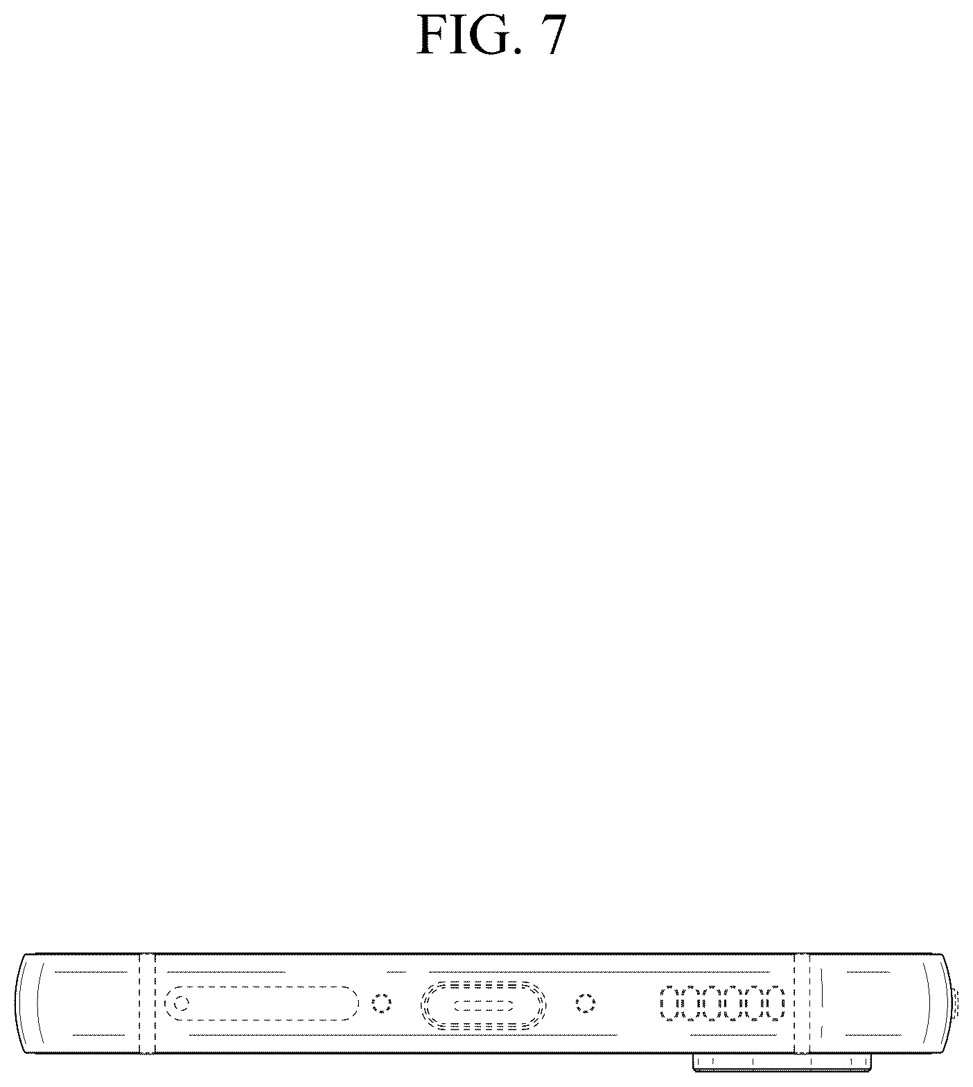 Patent USD1076848 Figure 7 – Electronic device
