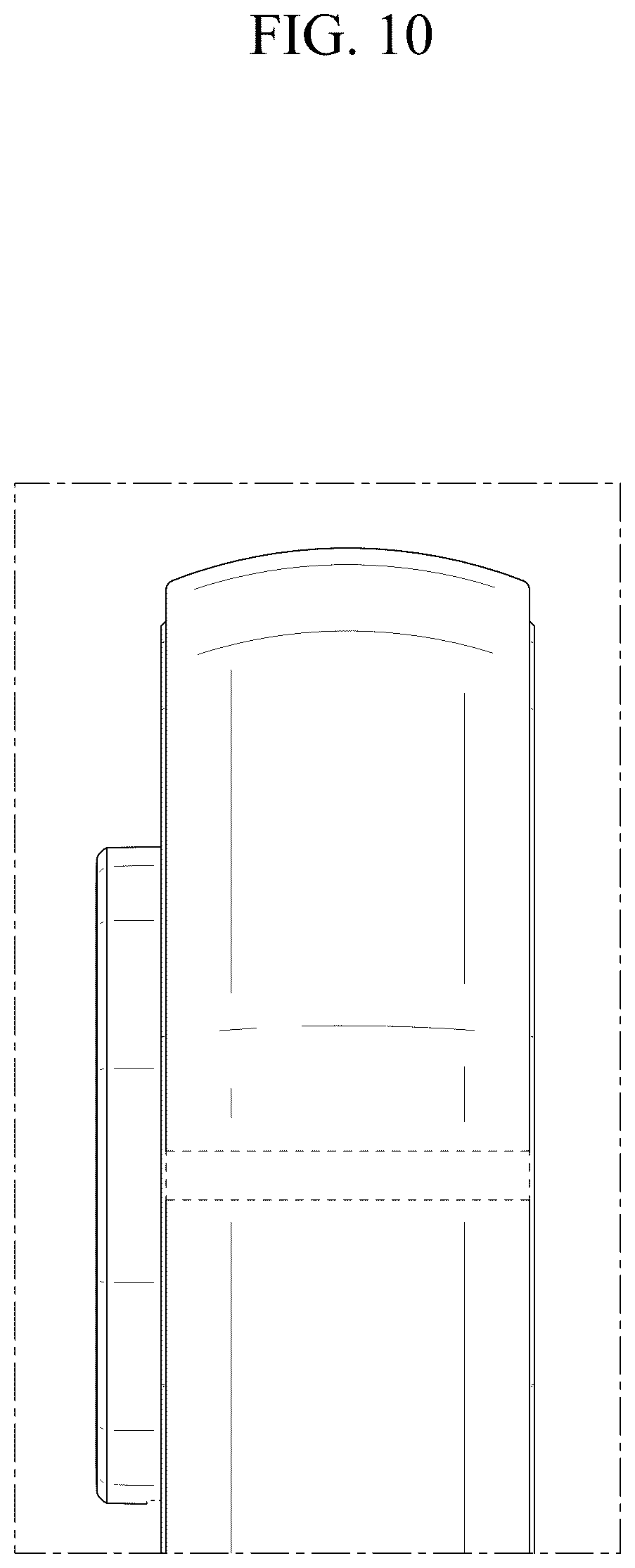 Patent USD1076848 Figure 10 – Electronic device