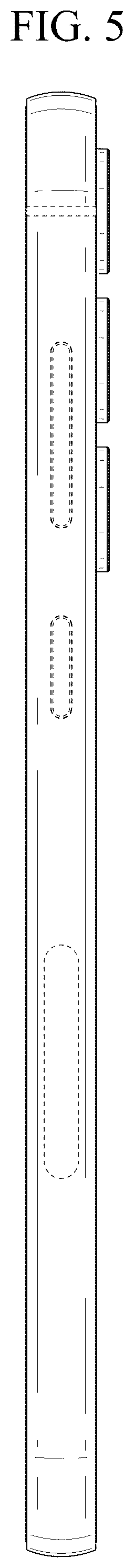 Patent USD1076849 Figure 5 – Electronic device