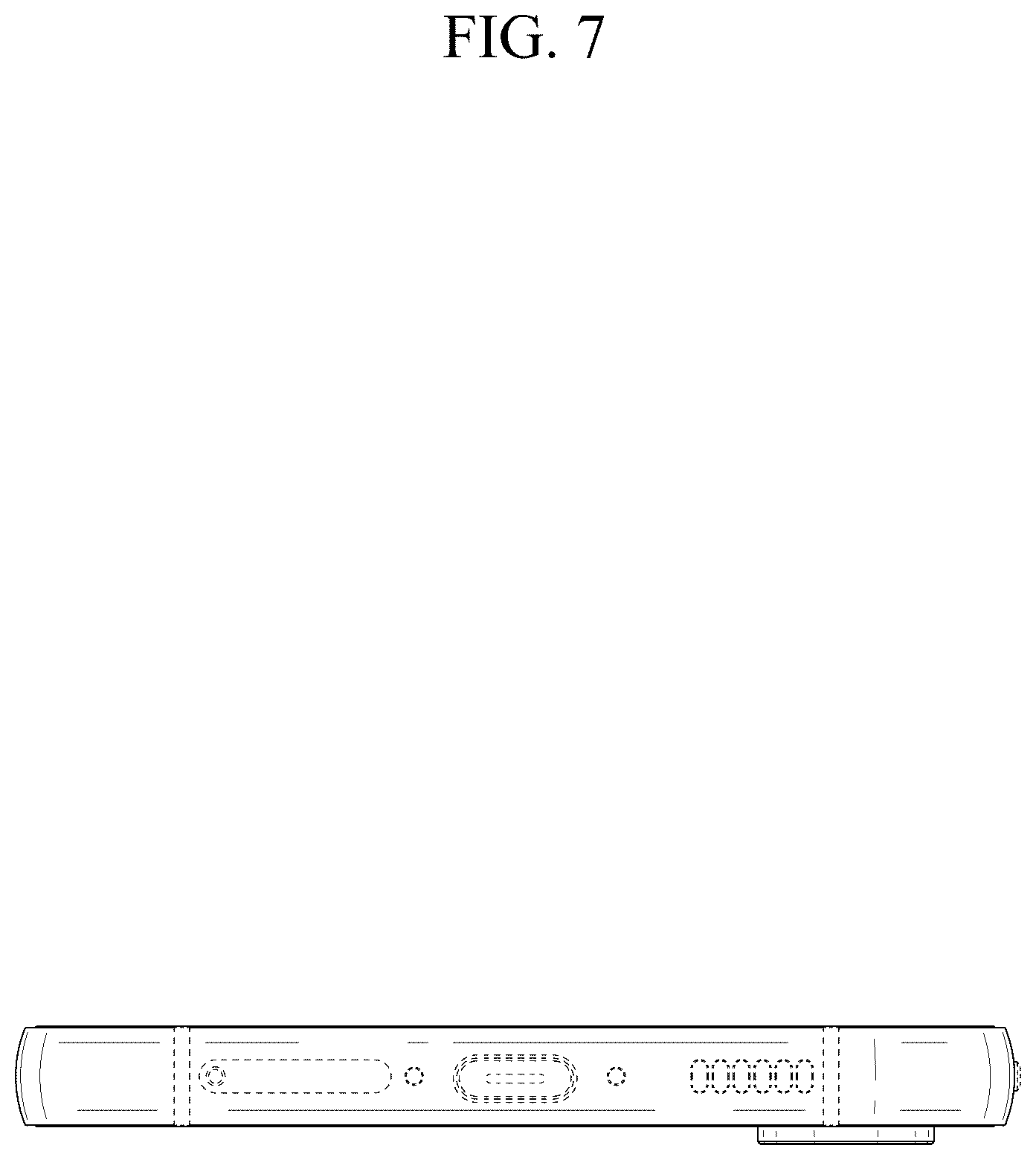 Patent USD1076849 Figure 7 – Electronic device