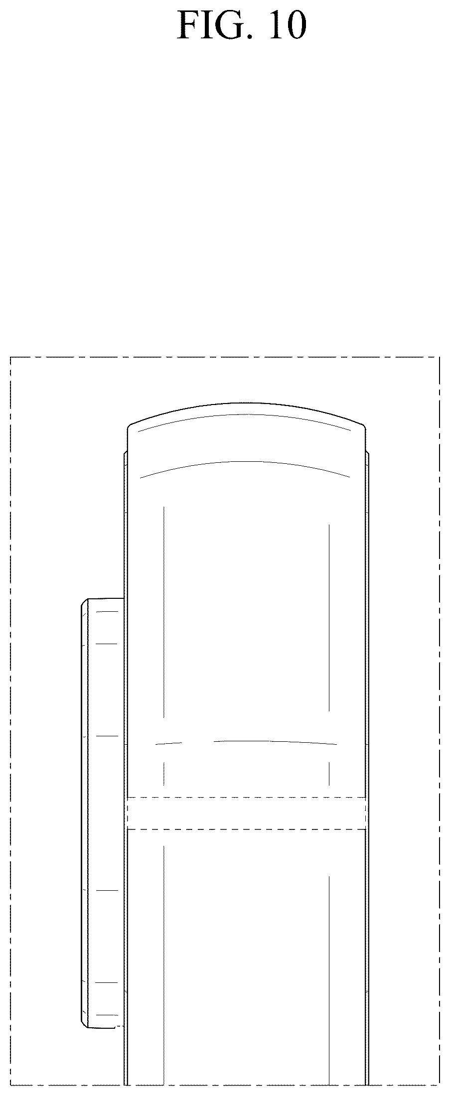 Patent USD1076849 Figure 10 – Electronic device