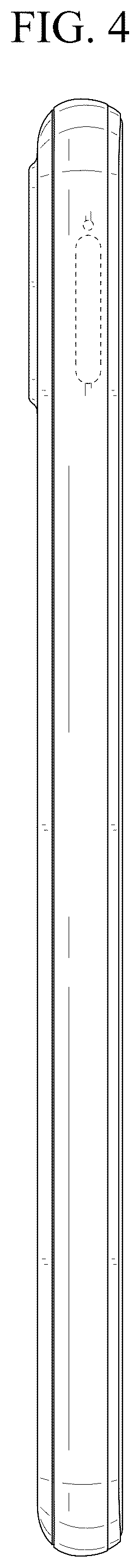 Patent USD1076850 Figure 4 – Electronic device