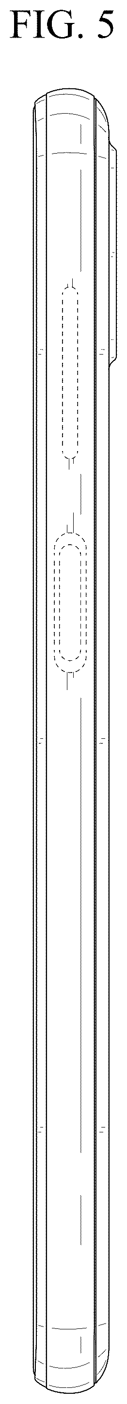 Patent USD1076850 Figure 5 – Electronic device