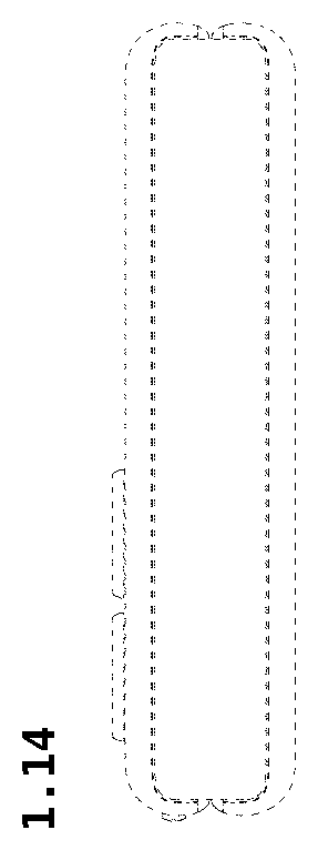 Patent USD1076851 Figure 14 – Folding mobile phone
