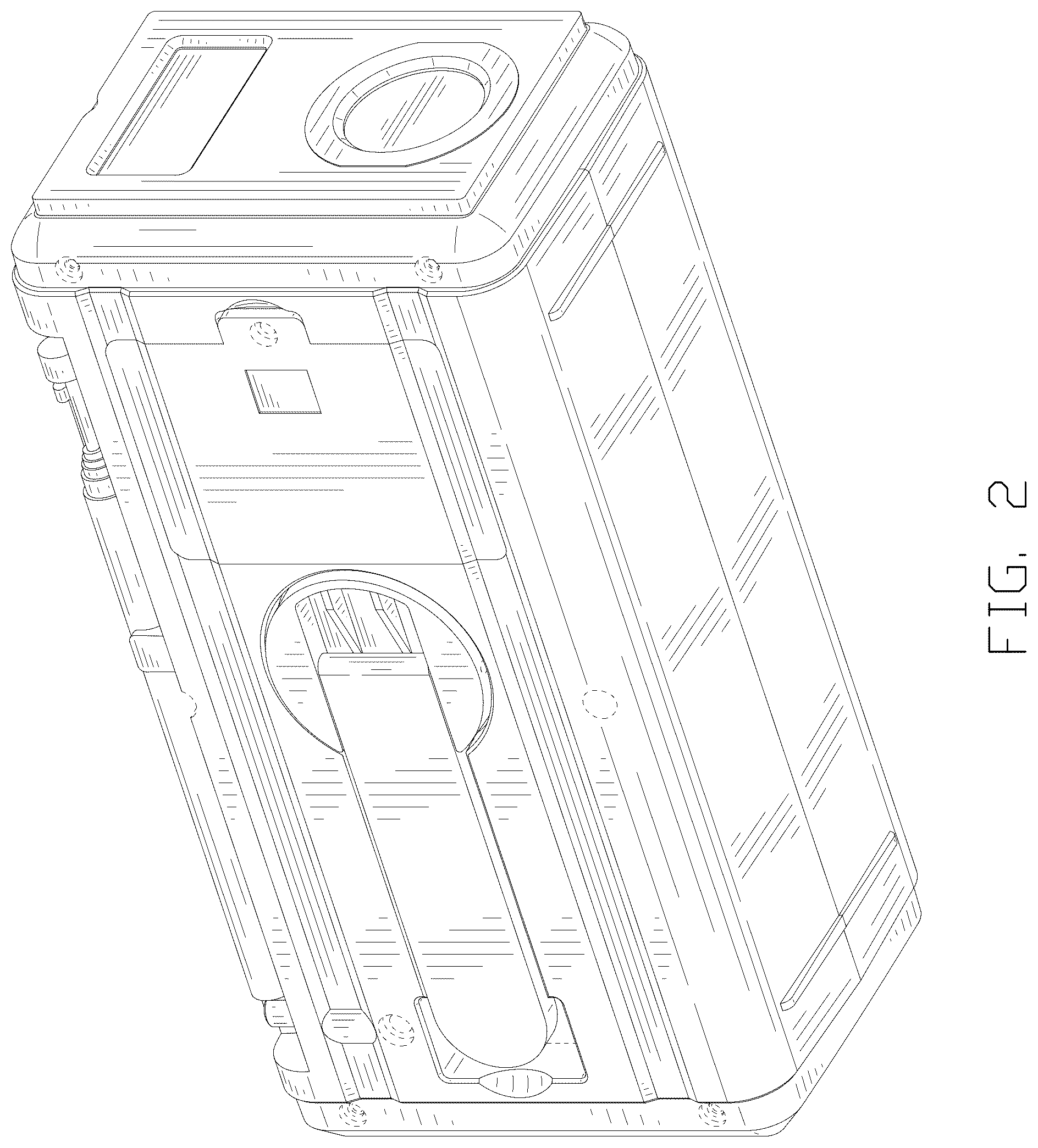 Patent USD1076855 Figure 2 – Radio