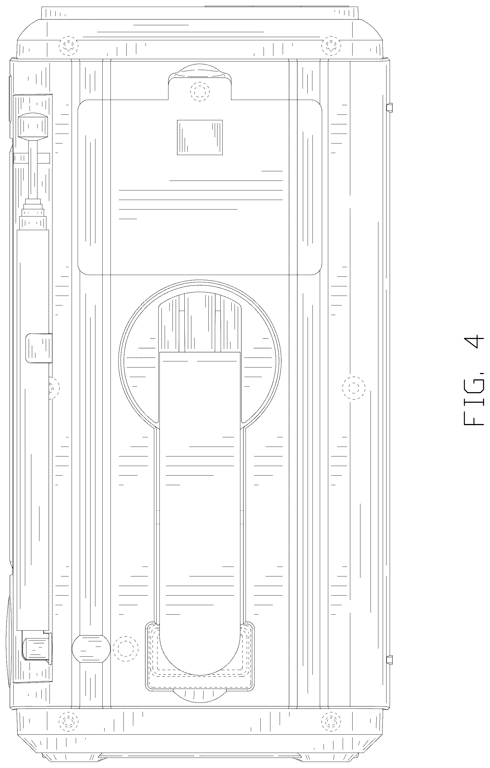 Patent USD1076855 Figure 4 – Radio