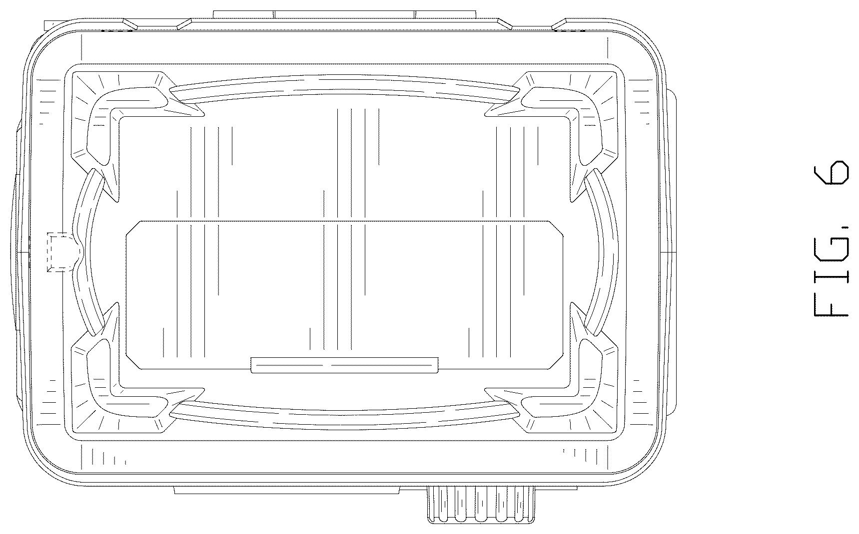 Patent USD1076855 Figure 6 – Radio