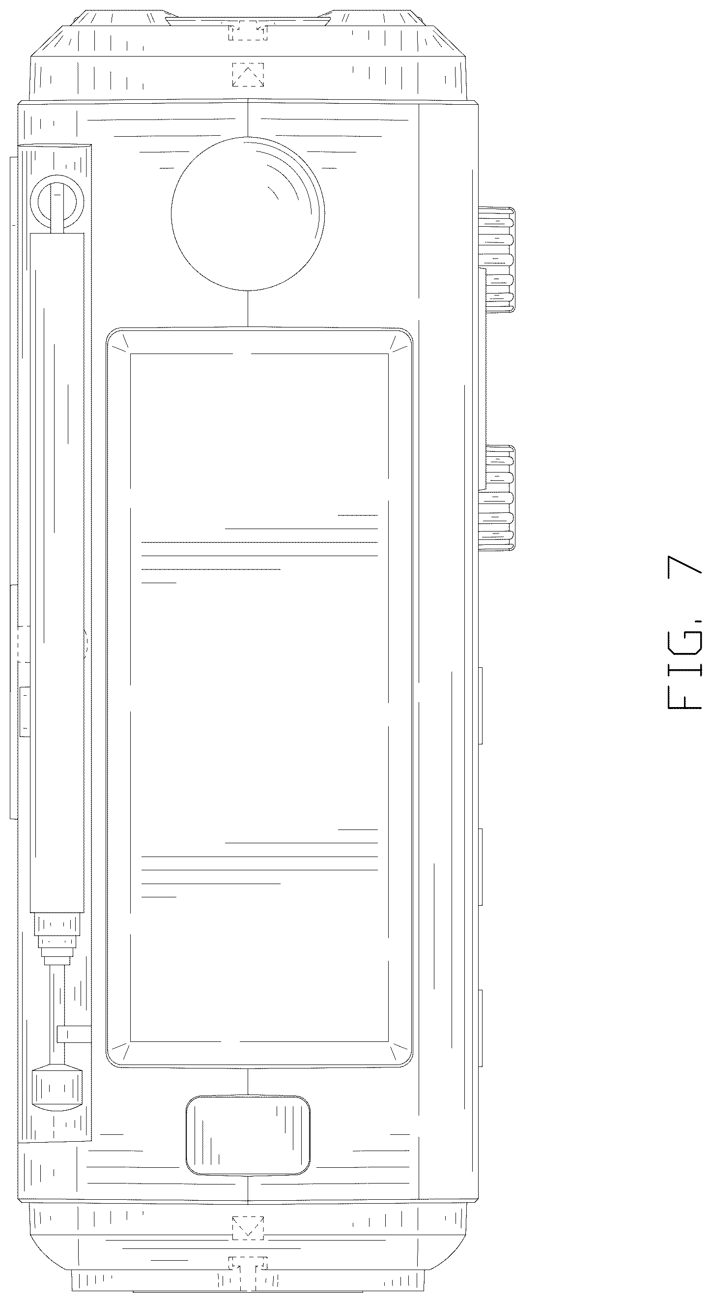 Patent USD1076855 Figure 7 – Radio