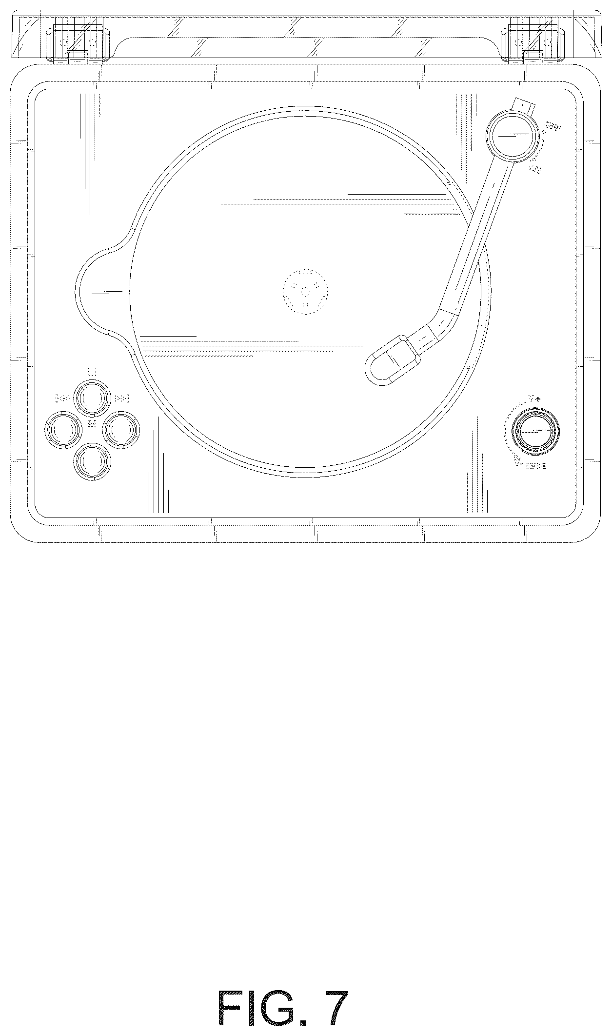 Patent USD1076856 Figure 7 – Phonograph