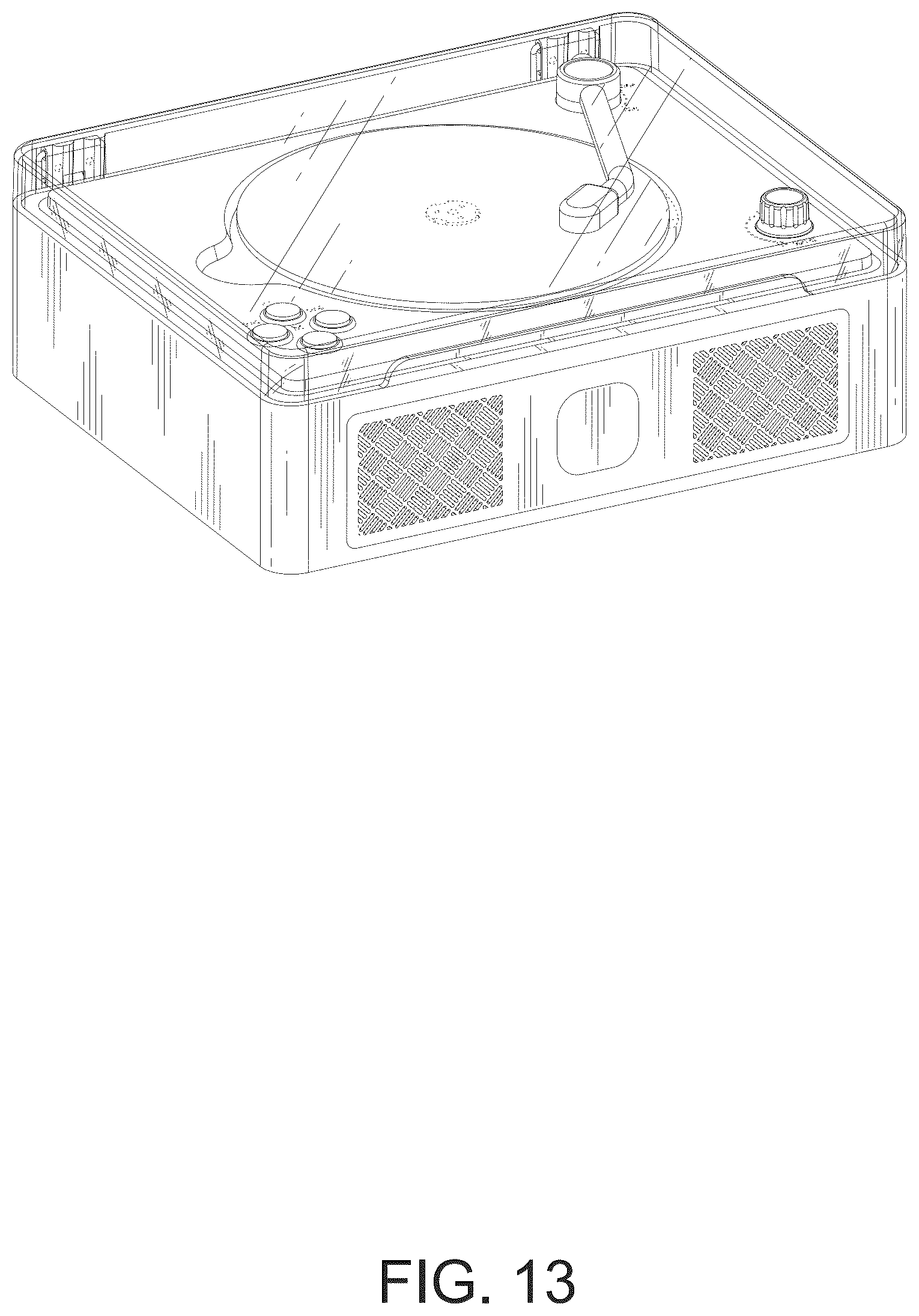 Patent USD1076856 Figure 13 – Phonograph