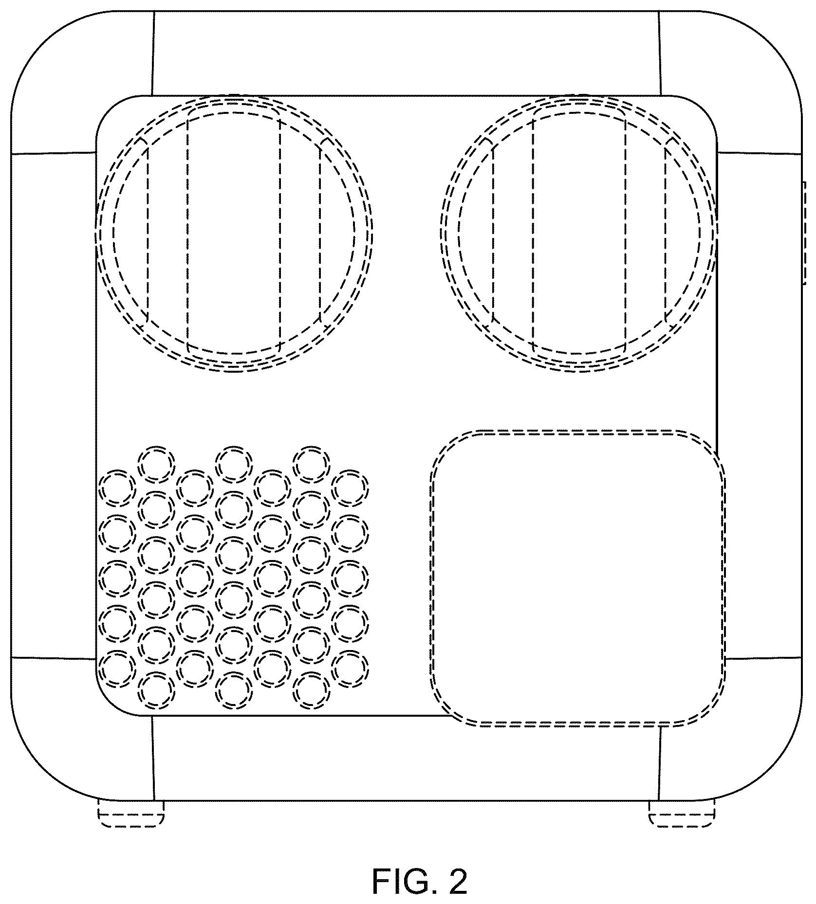 Patent USD1076857 Figure 2 – Media player device