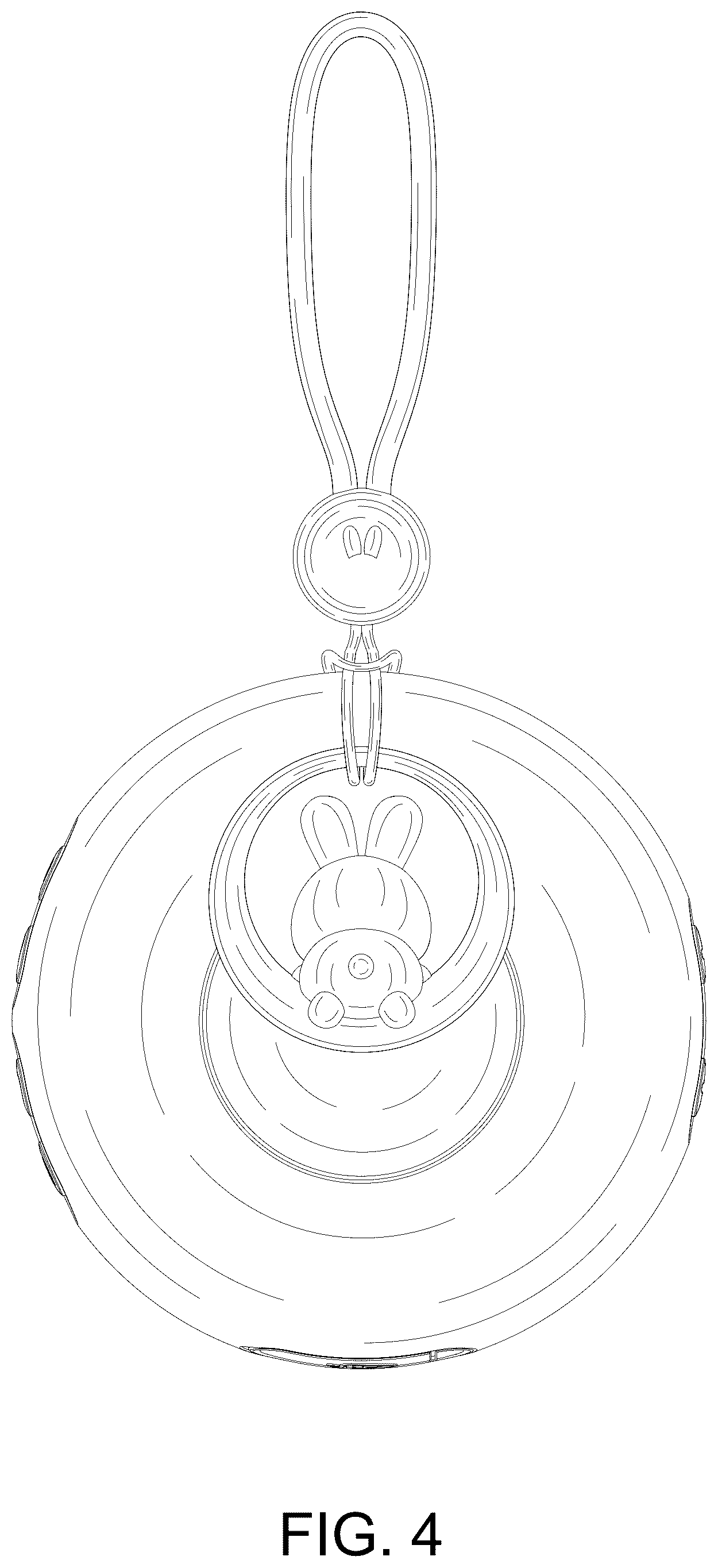 Patent USD1076858 Figure 4 – Sound machine