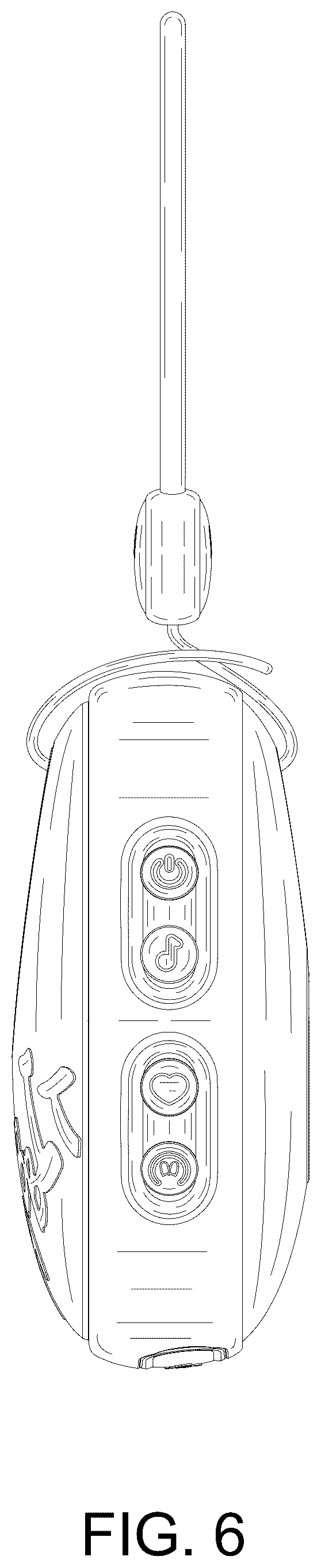 Patent USD1076858 Figure 6 – Sound machine