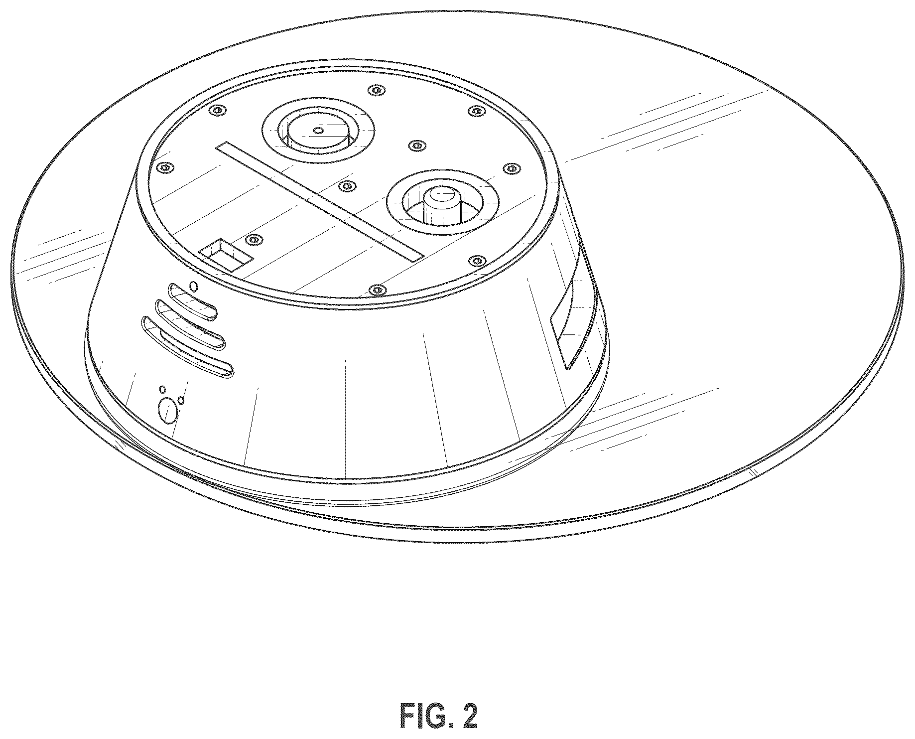 Patent USD1076860 Figure 2 – Speaker