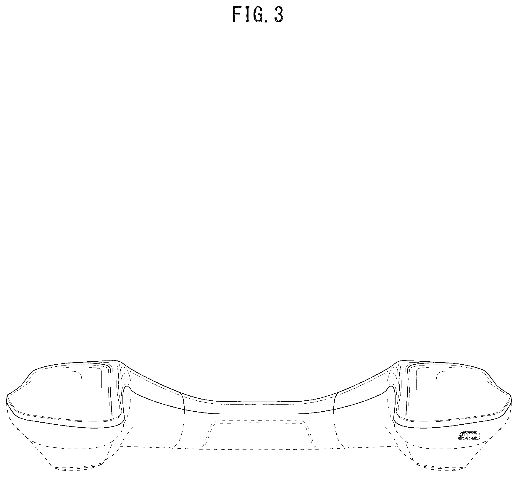 Patent USD1076863 Figure 3 – Wearable speaker