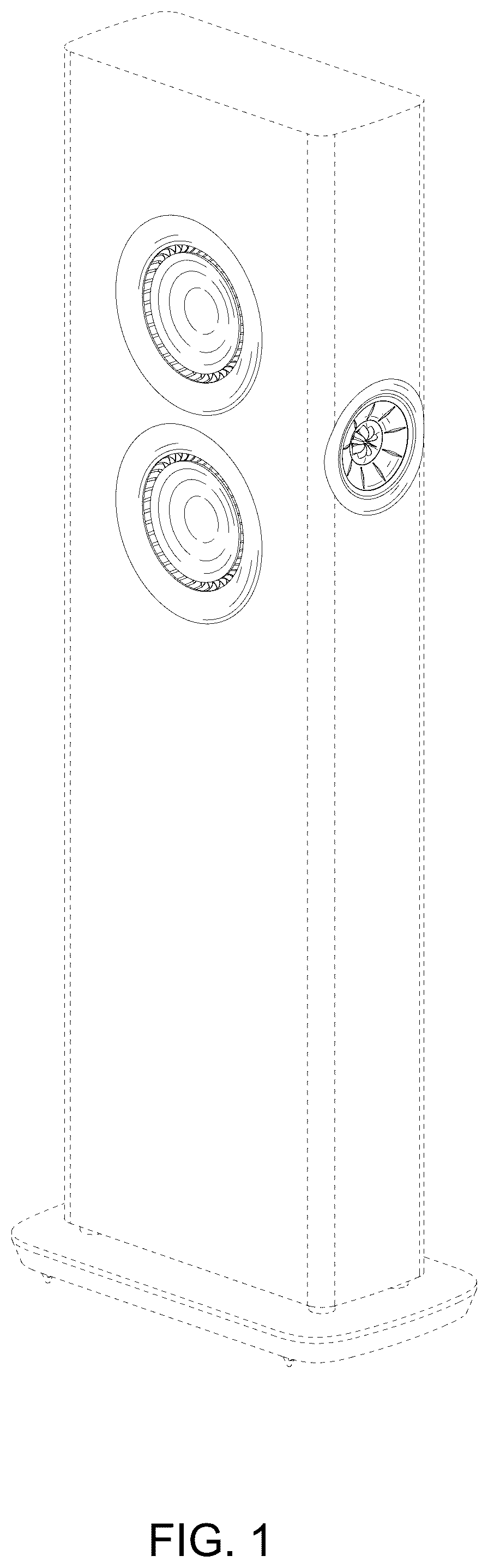 Patent USD1076865 Figure 1 – Loudspeaker