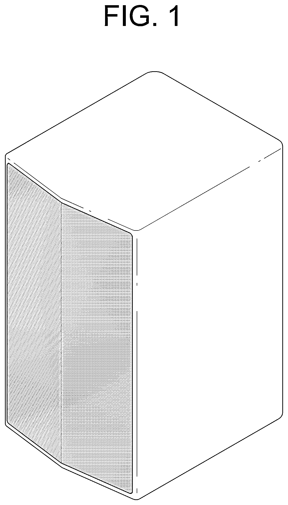 Patent USD1076866 Figure 1 – Speaker