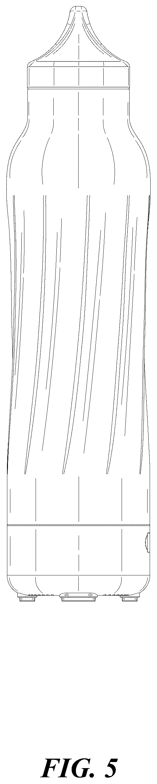 Patent USD1076867 Figure 5 – Sports bottle combined with speaker