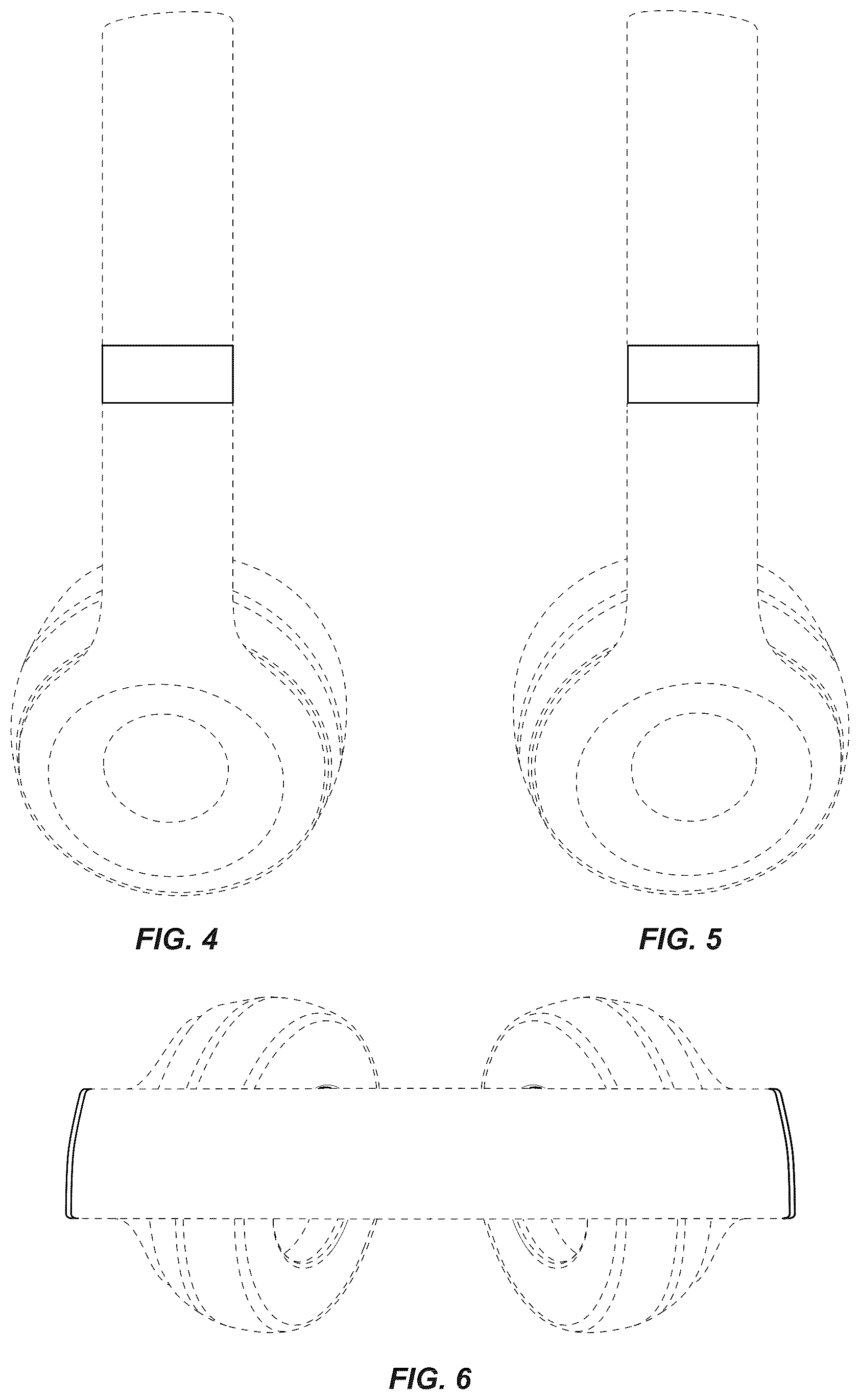 Patent USD1076868 Figure 4 – Audio listening system