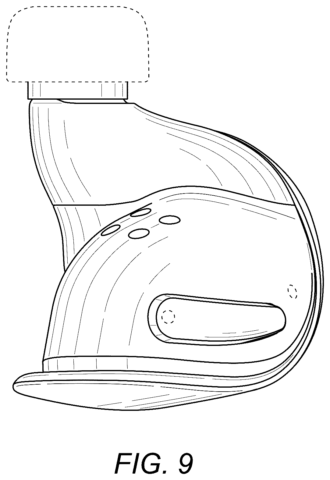 Patent USD1076869 Figure 9 – Earphone