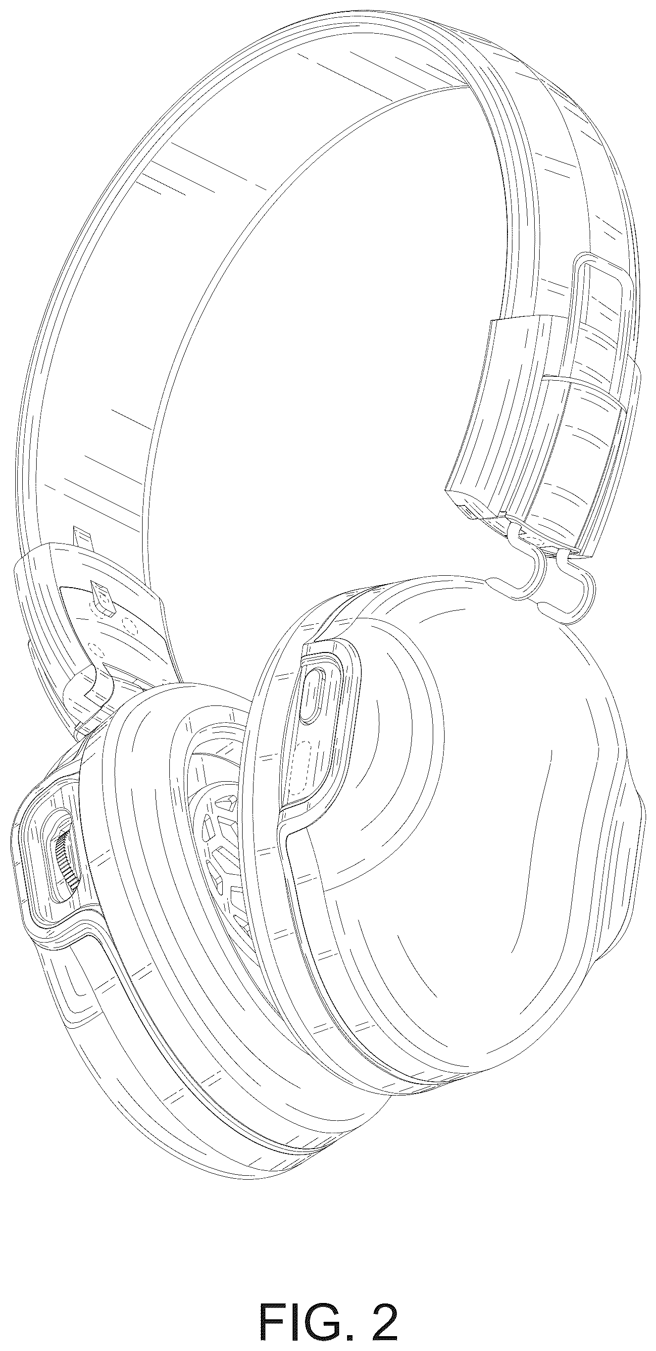 Patent USD1076870 Figure 2 – Headphone