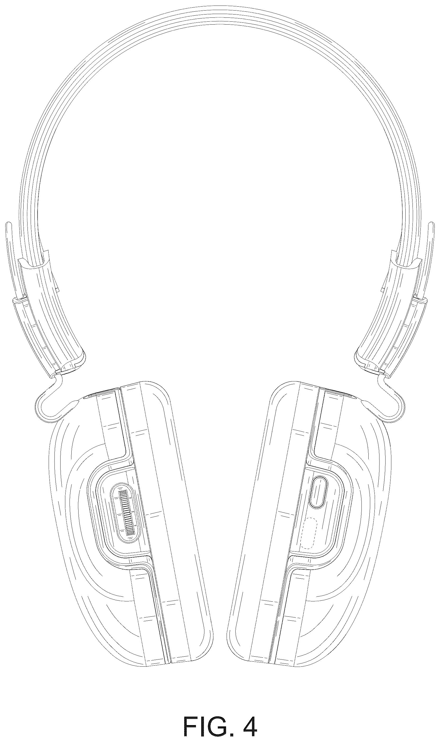 Patent USD1076870 Figure 4 – Headphone