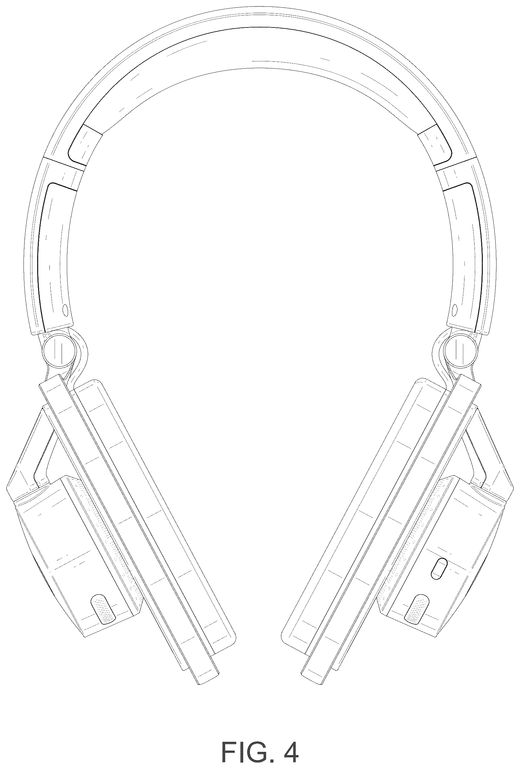Patent USD1076872 Figure 4 – Headphone