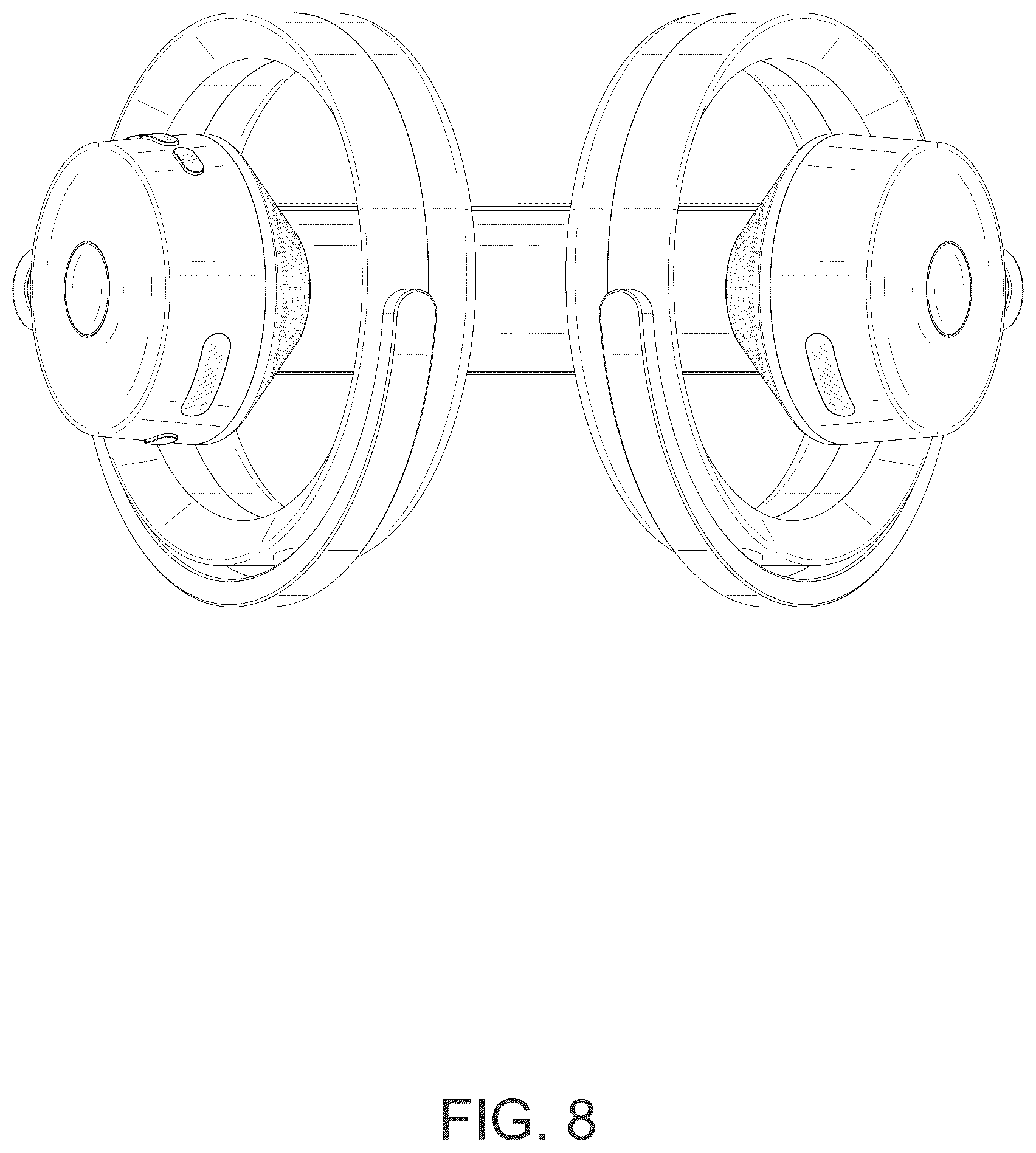 Patent USD1076872 Figure 8 – Headphone