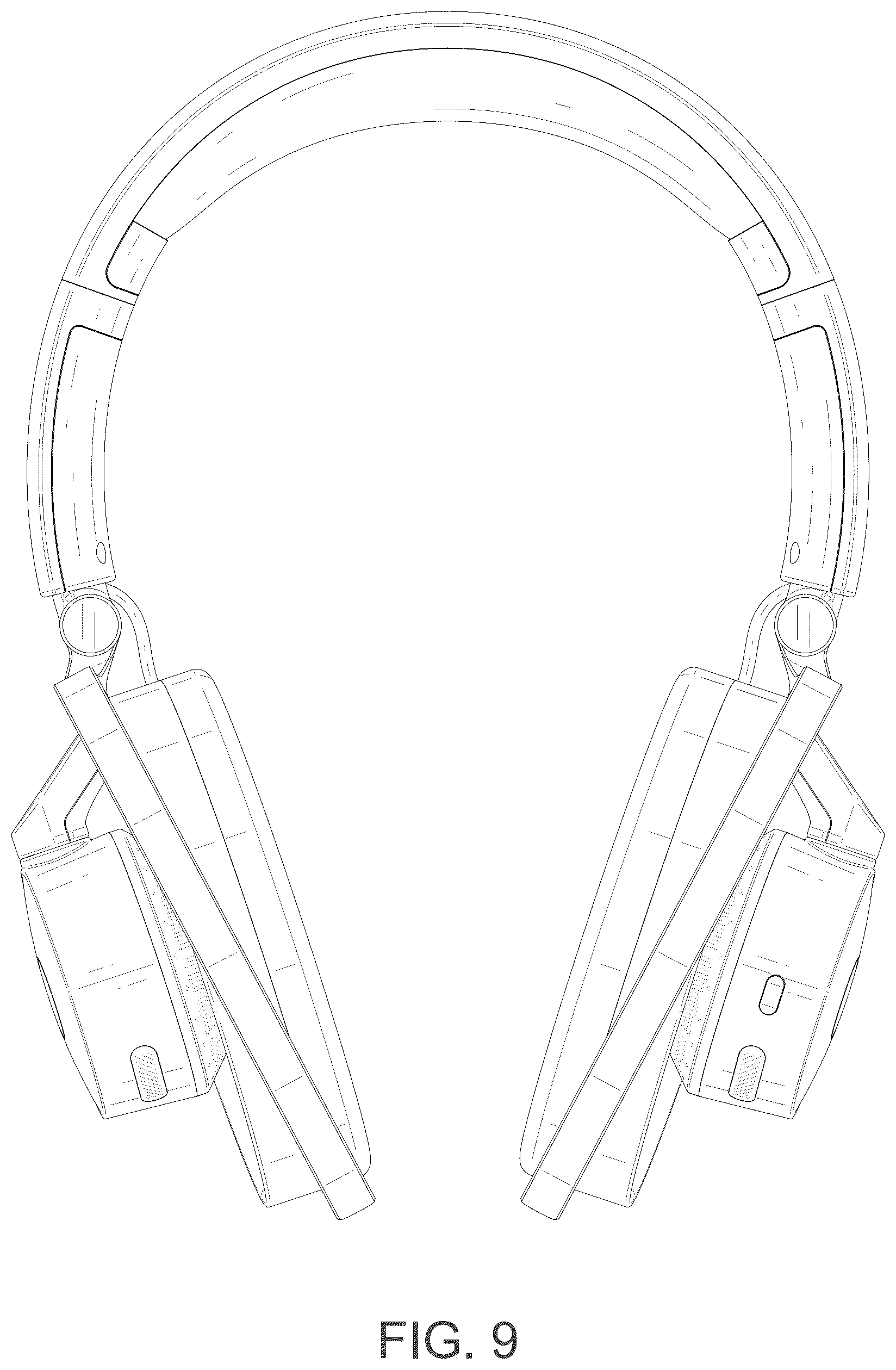 Patent USD1076872 Figure 9 – Headphone