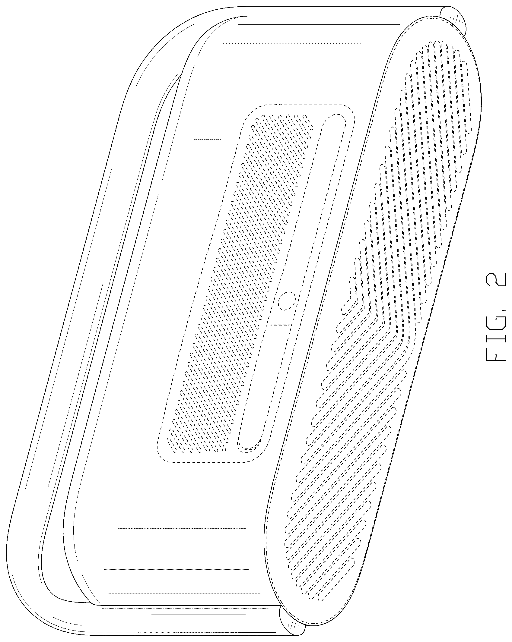 Patent USD1076876 Figure 2 – Speaker
