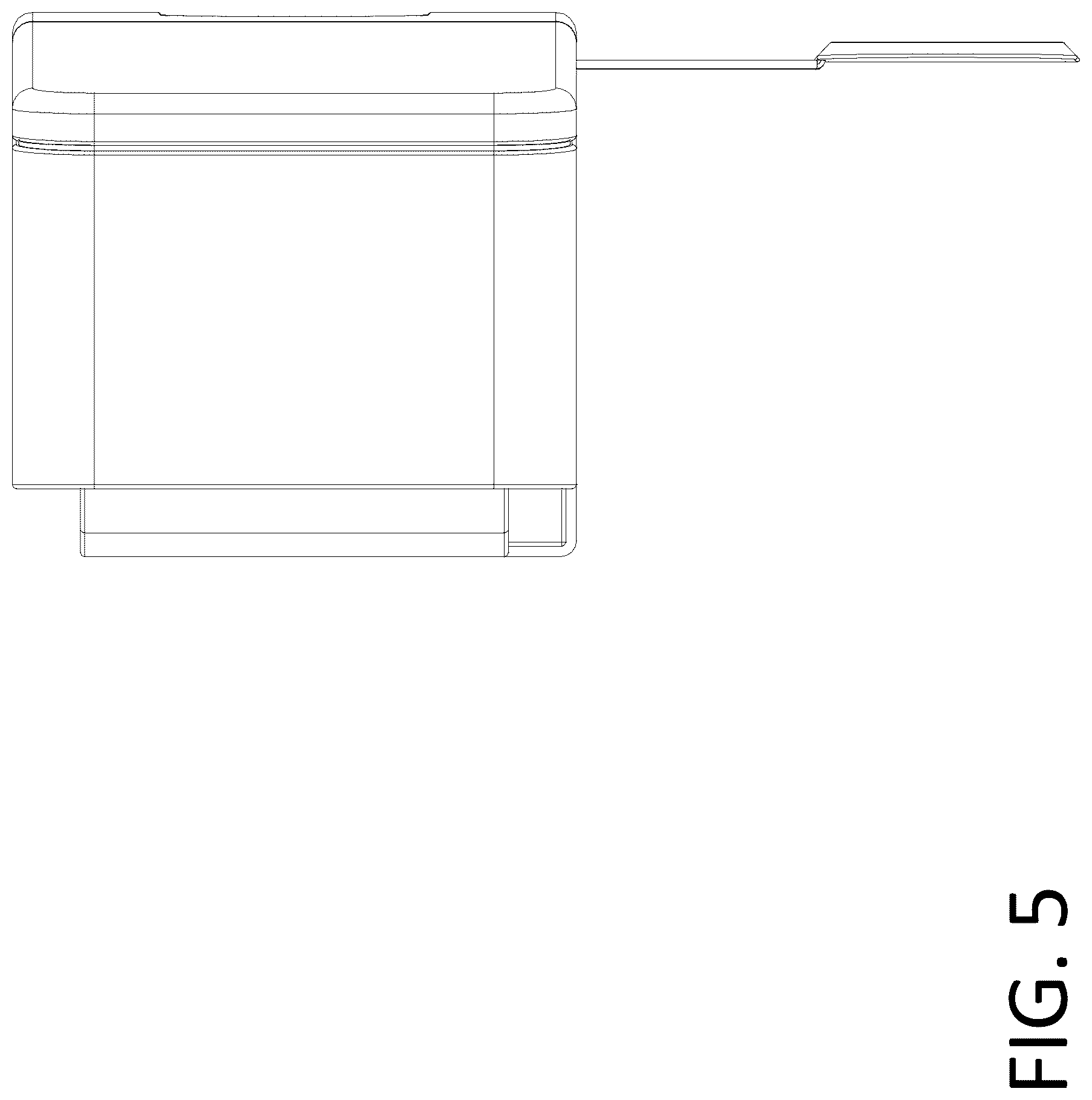 Patent USD1076877 Figure 5 – Soundbar