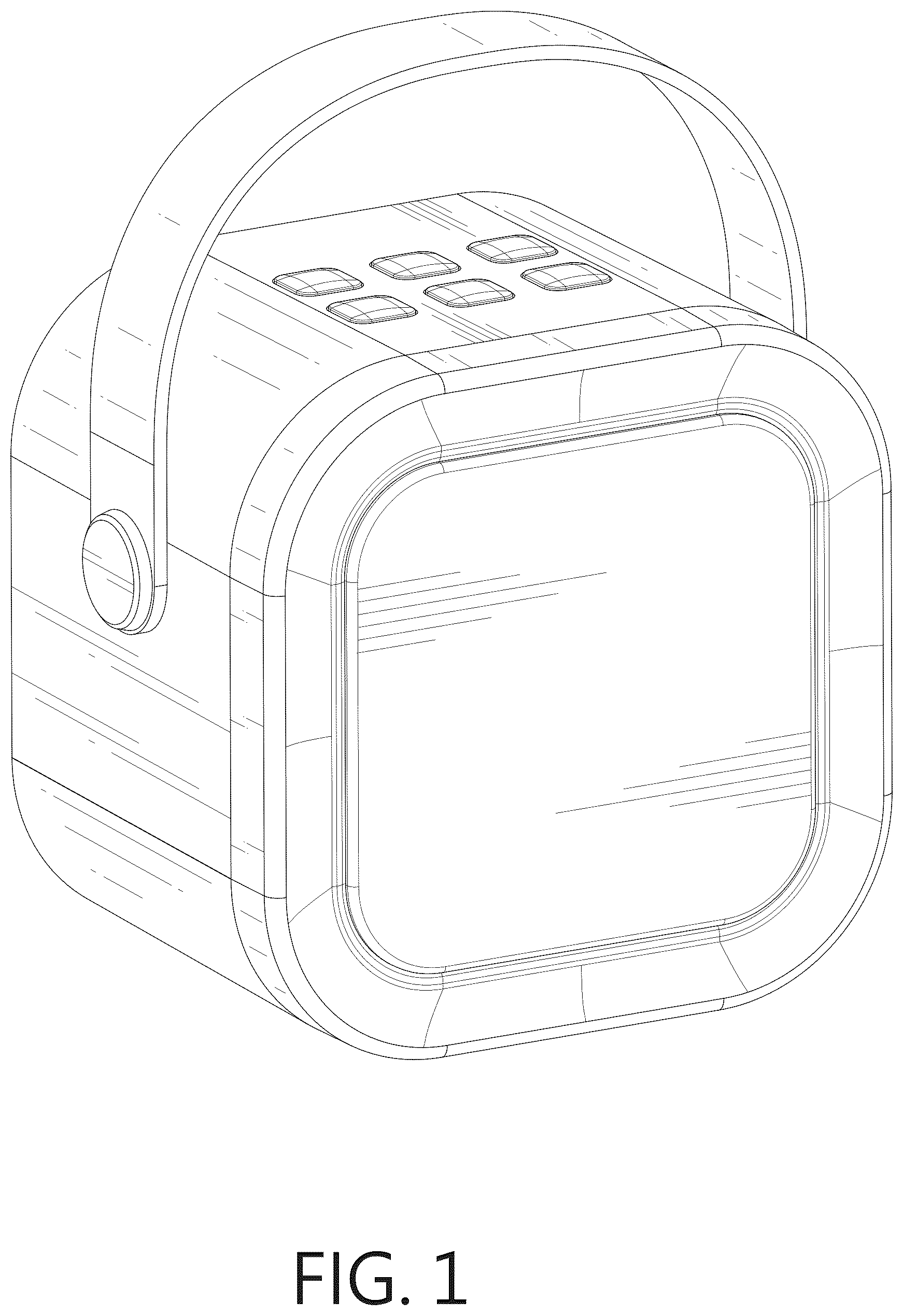 Patent USD1076878 — Portable audio — Figure 1