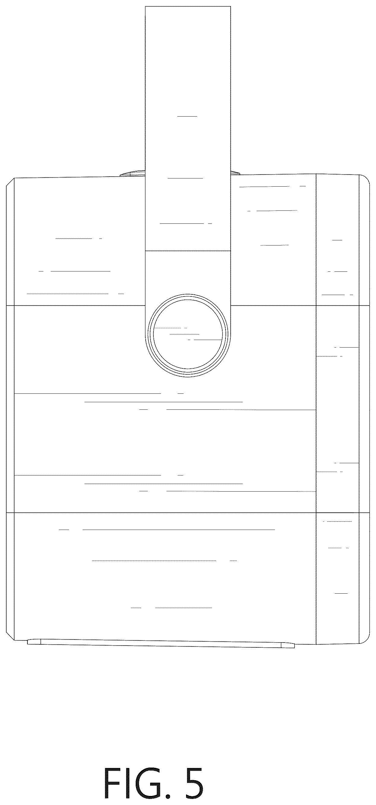 Patent USD1076878 Figure 5 – Portable audio