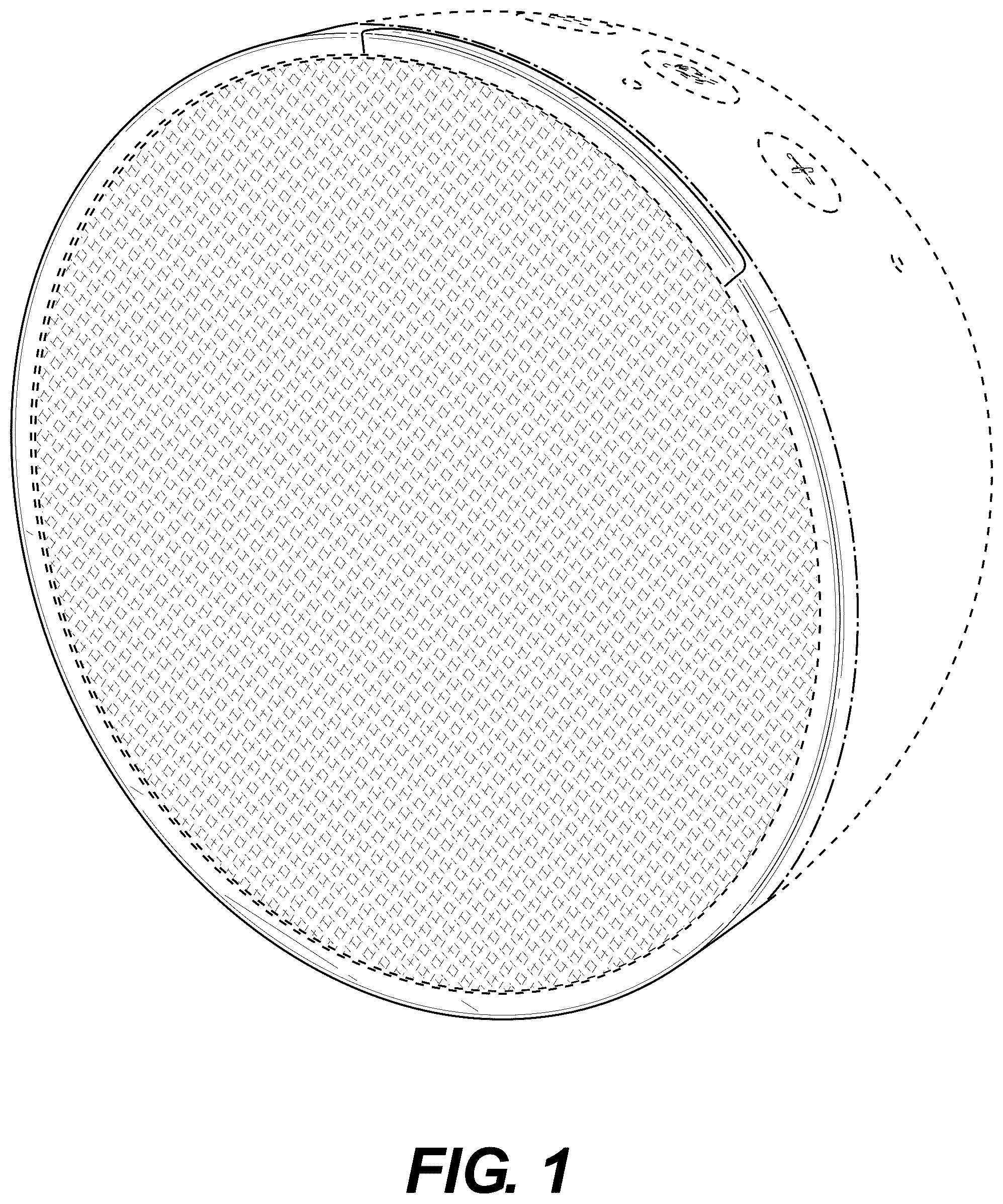 Patent USD1076880 Figure 1 – Speaker