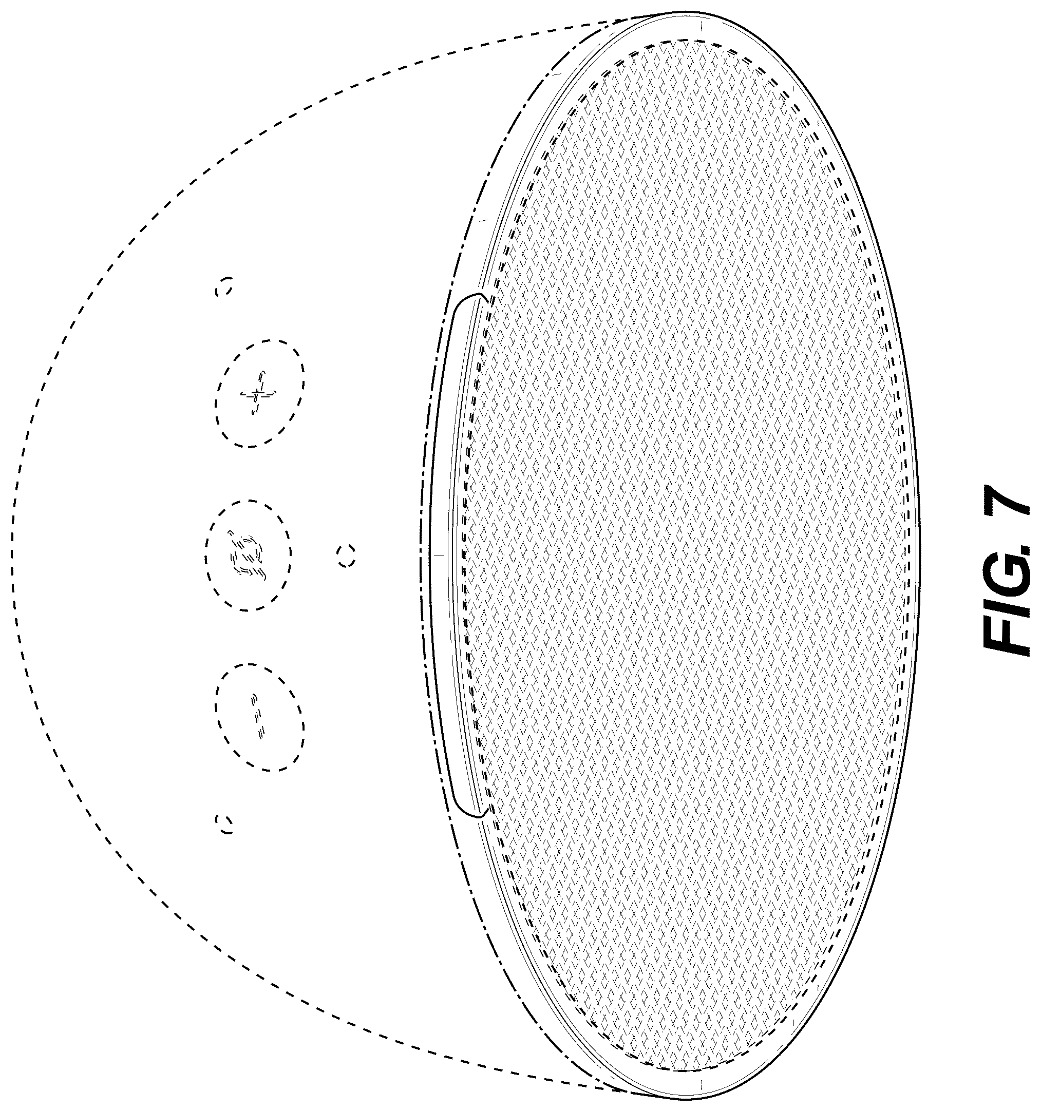 Patent USD1076880 Figure 7 – Speaker