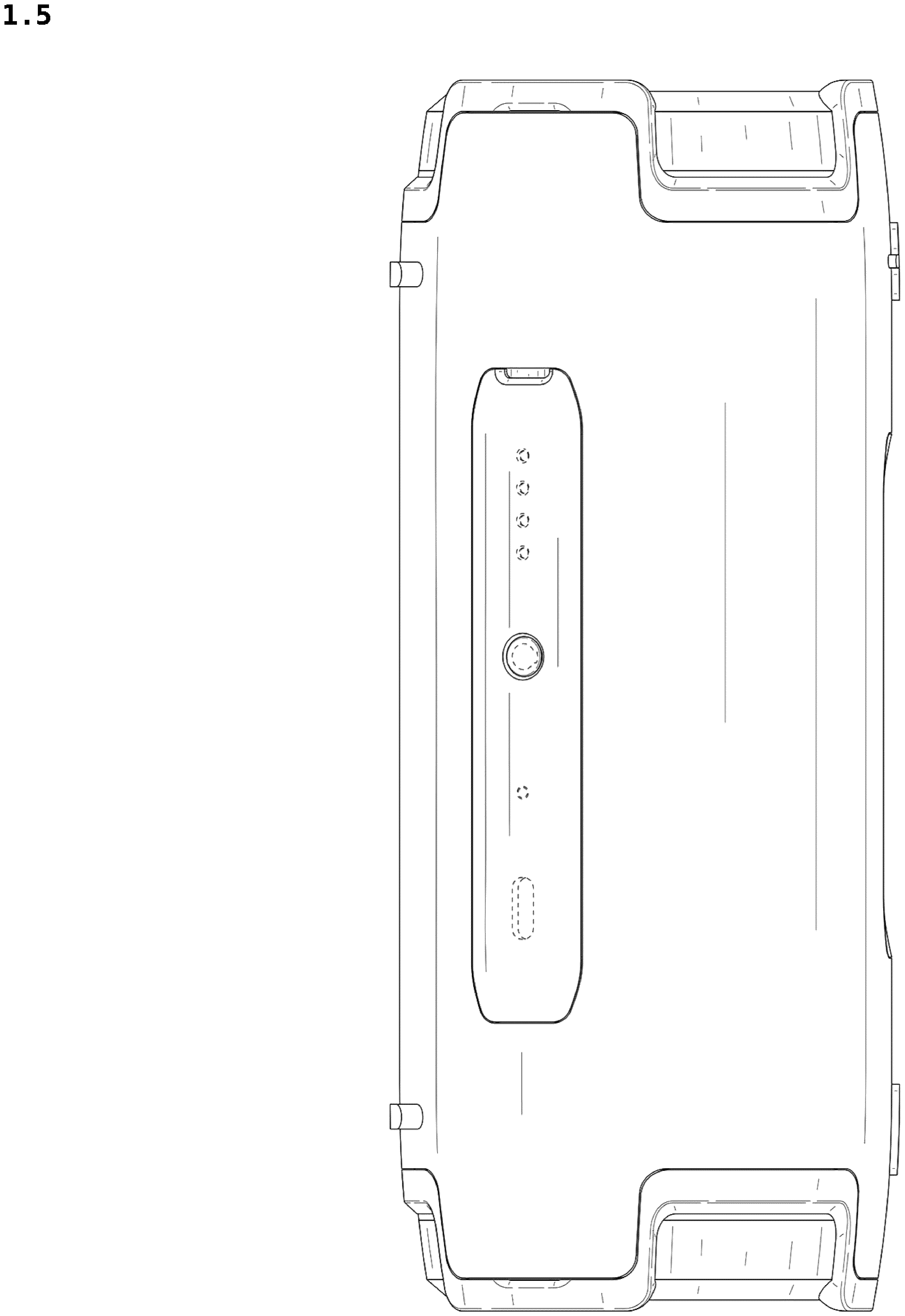 Patent USD1076881 Figure 5 – Speaker