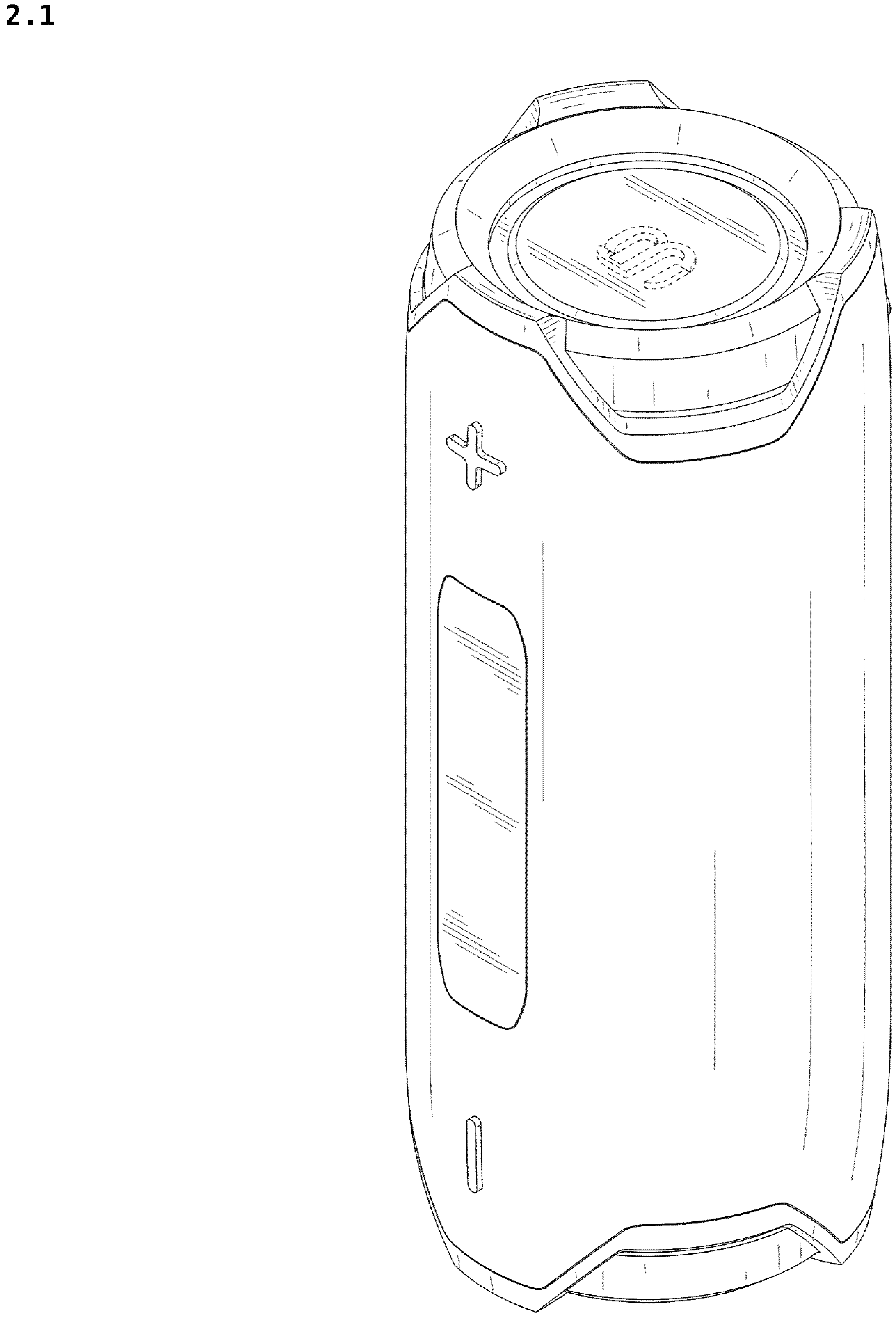 Patent USD1076881 Figure 9 – Speaker