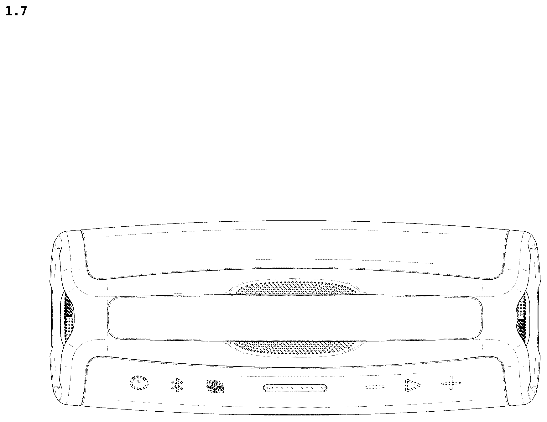 Patent USD1076882 Figure 7 – Speaker