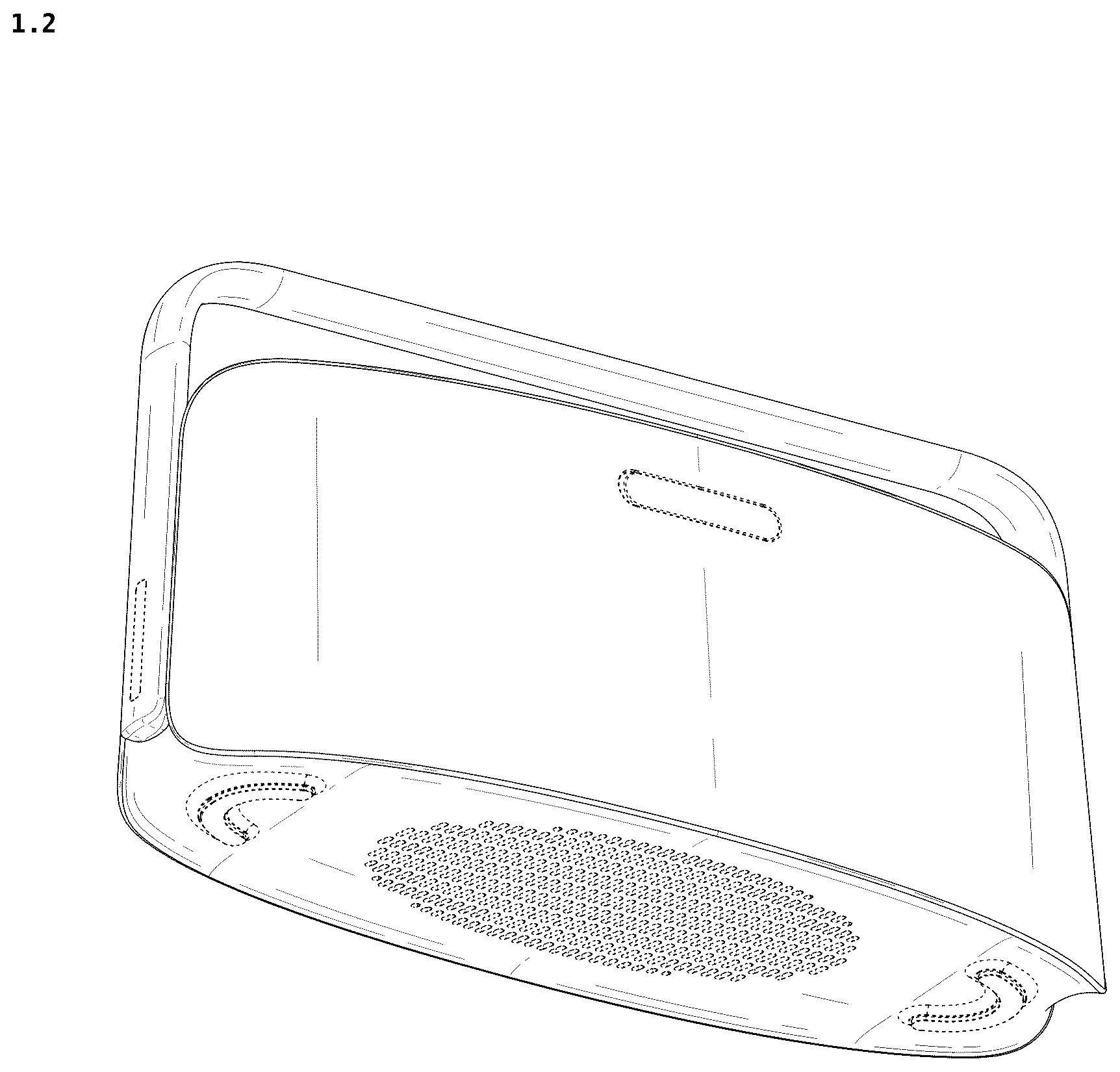 Patent USD1076883 Figure 2 – Speaker