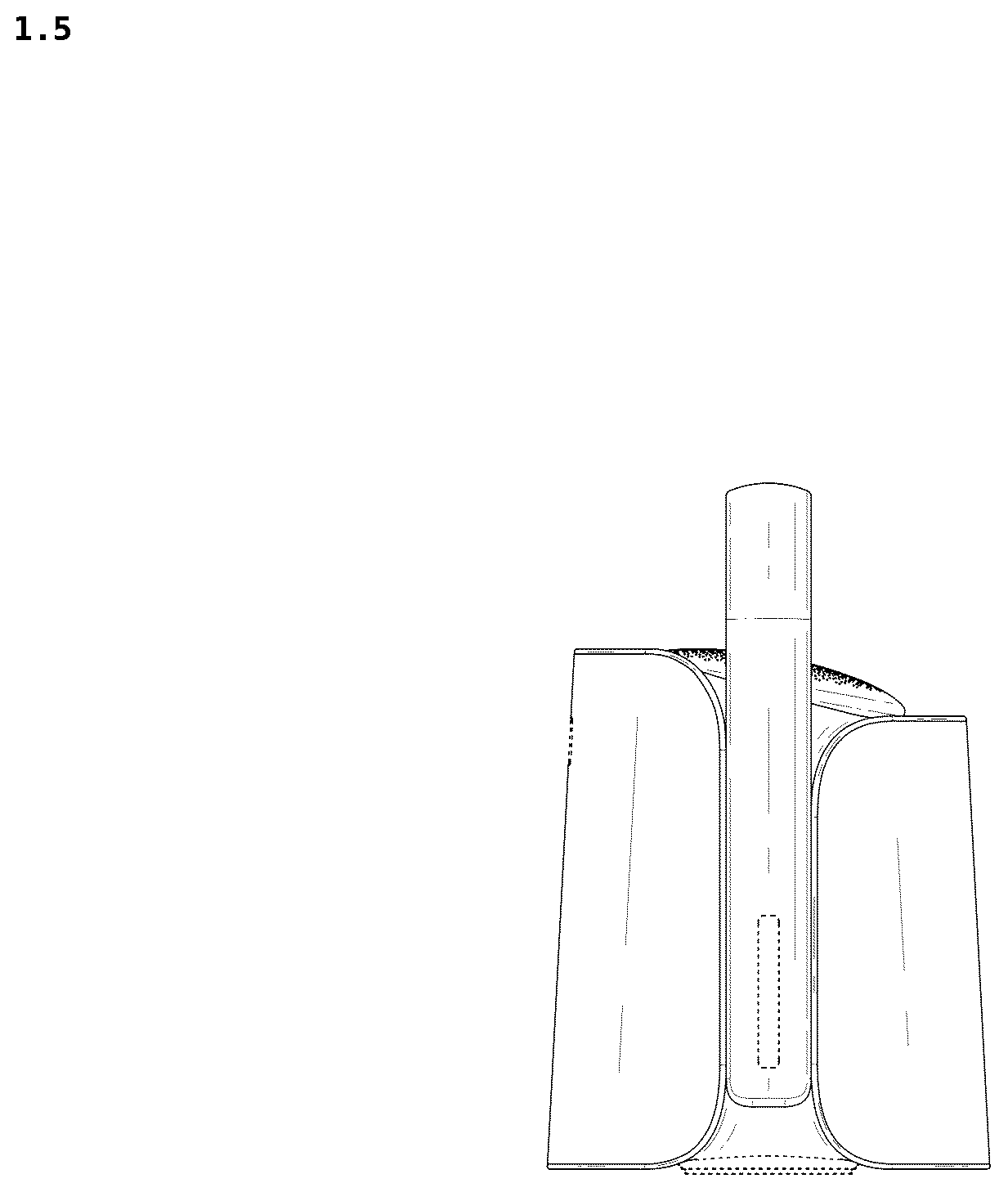 Patent USD1076883 Figure 5 – Speaker
